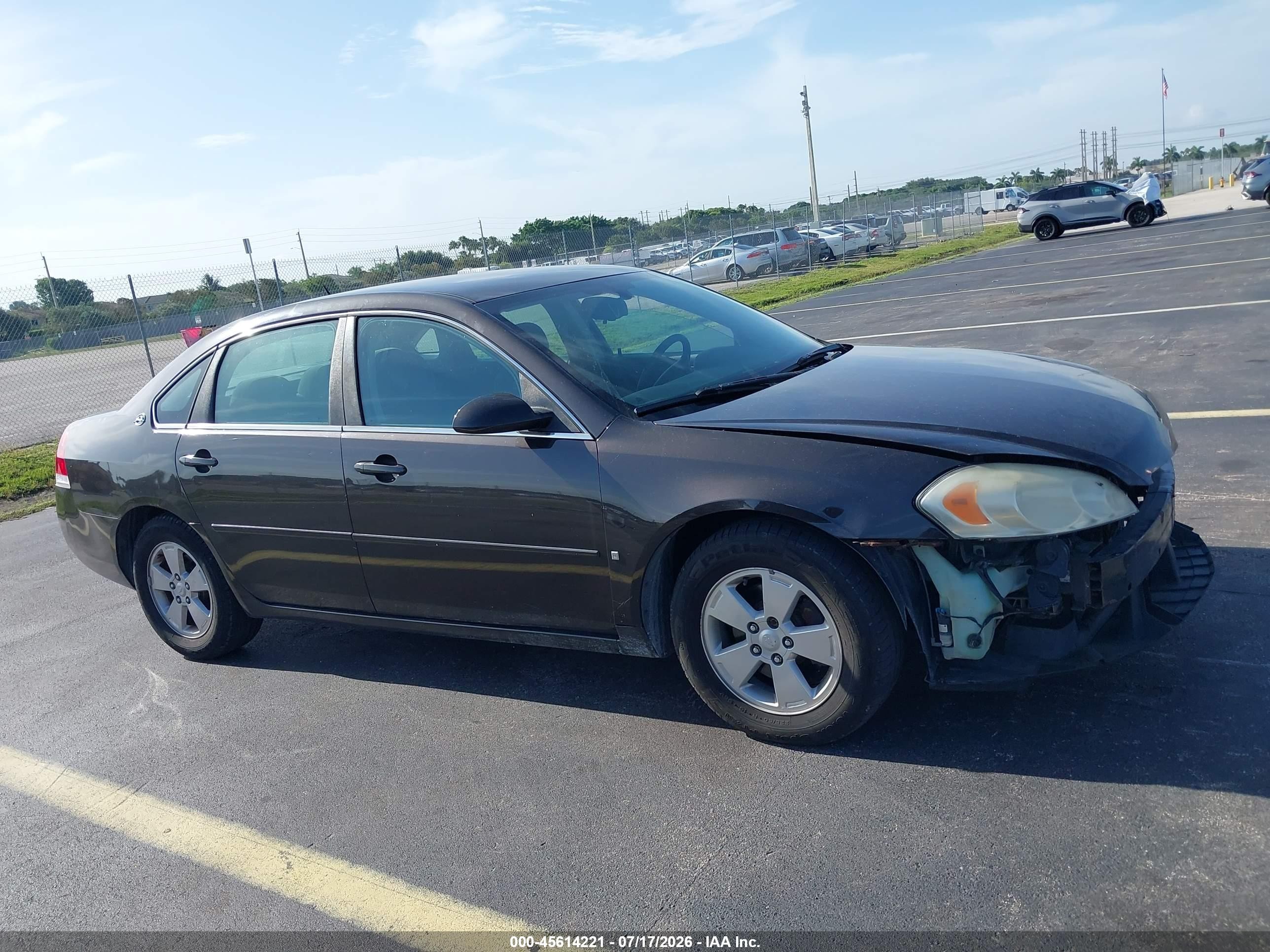 2008 Chevrolet Impala Lt Beige vin: 2G1WT58N881314373