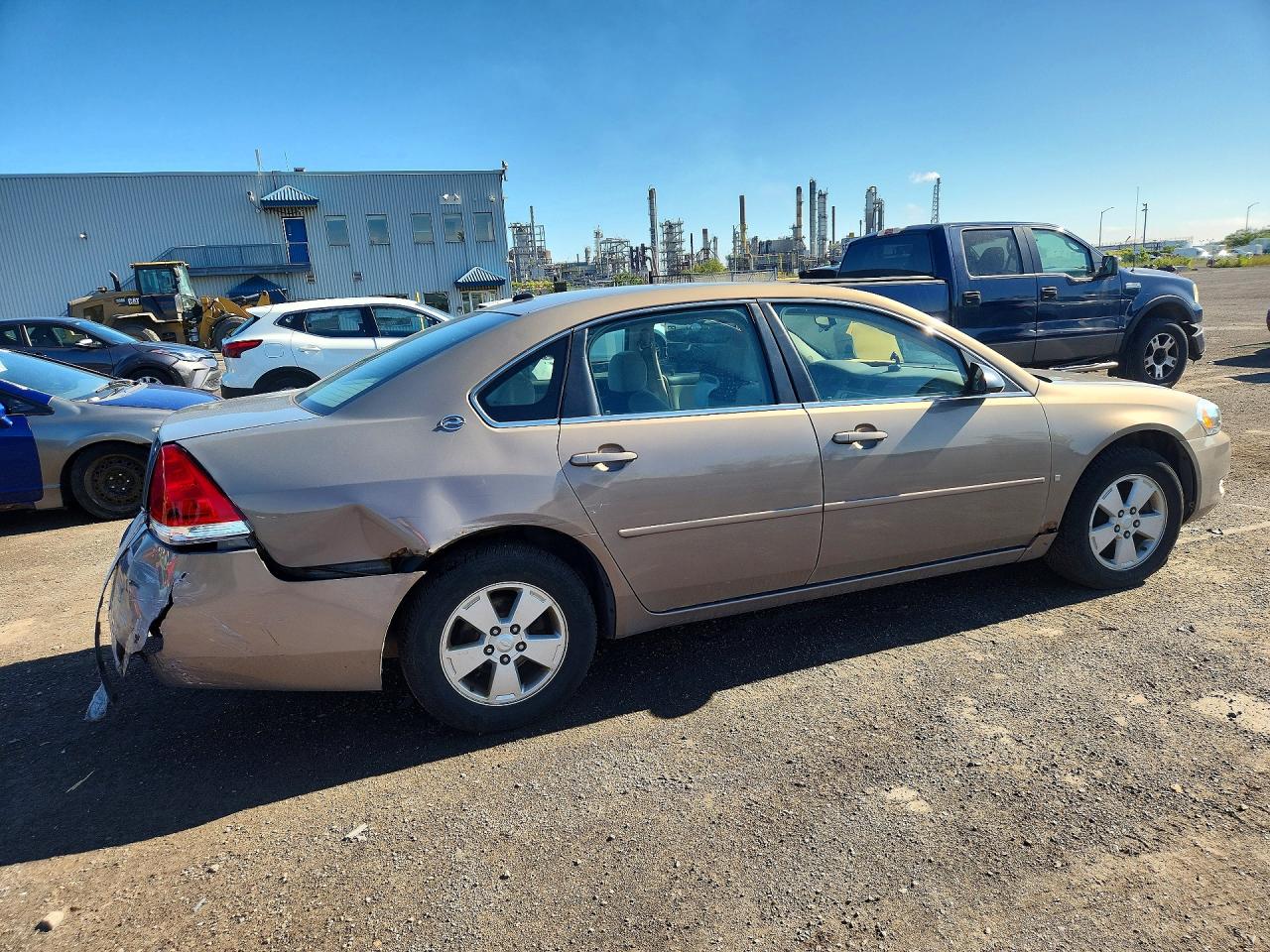 2007 Chevrolet Impala Lt Beige vin: 2G1WT58N979129197