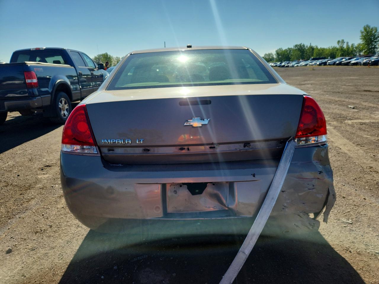 2007 Chevrolet Impala Lt Beige vin: 2G1WT58N979129197