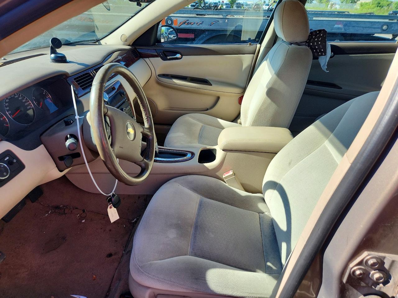 2007 Chevrolet Impala Lt Beige vin: 2G1WT58N979129197