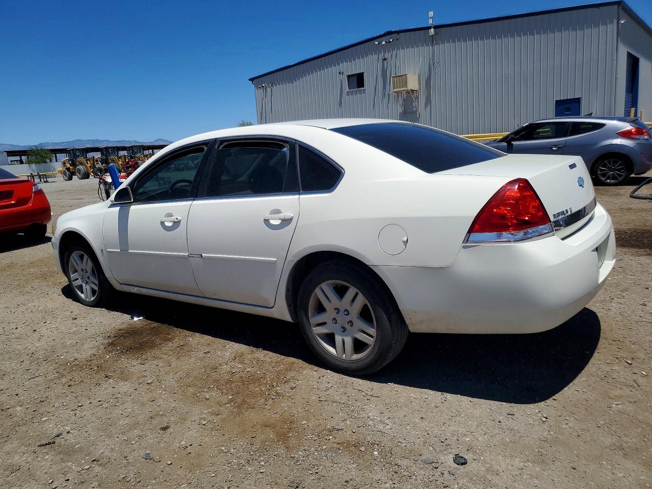 2007 Chevrolet Impala Lt White vin: 2G1WT58N979283862
