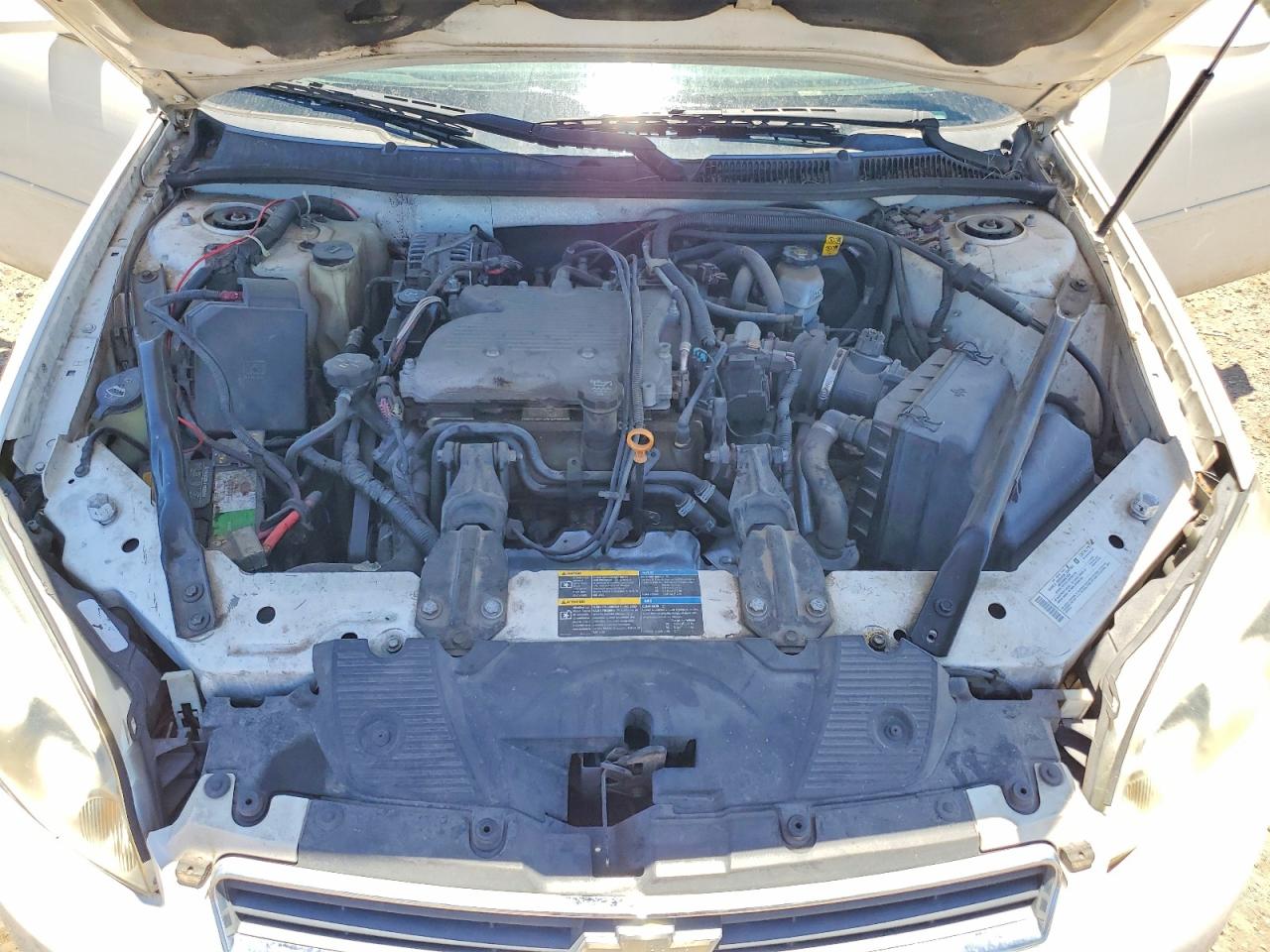 2007 Chevrolet Impala Lt White vin: 2G1WT58N979283862