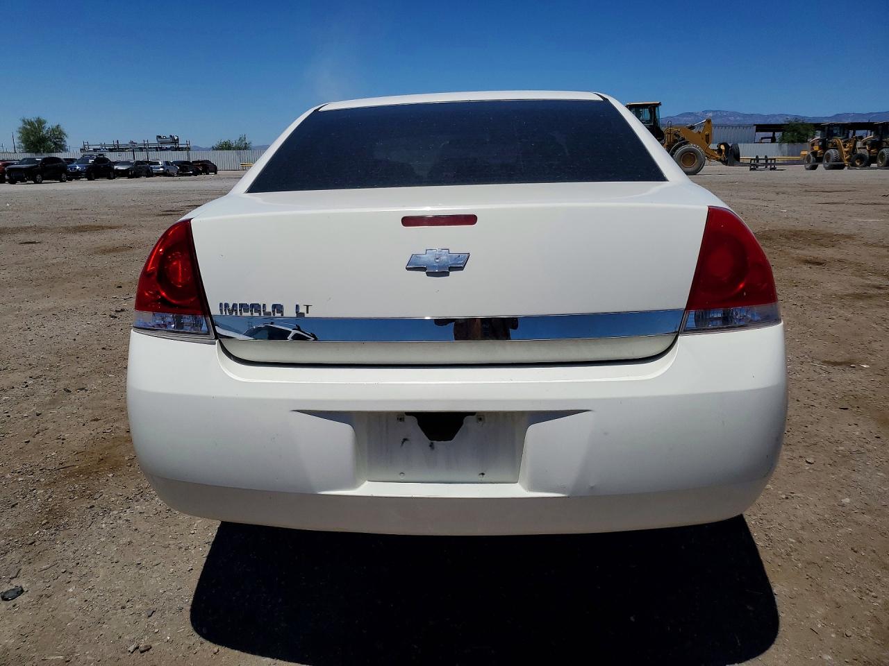 2007 Chevrolet Impala Lt White vin: 2G1WT58N979283862