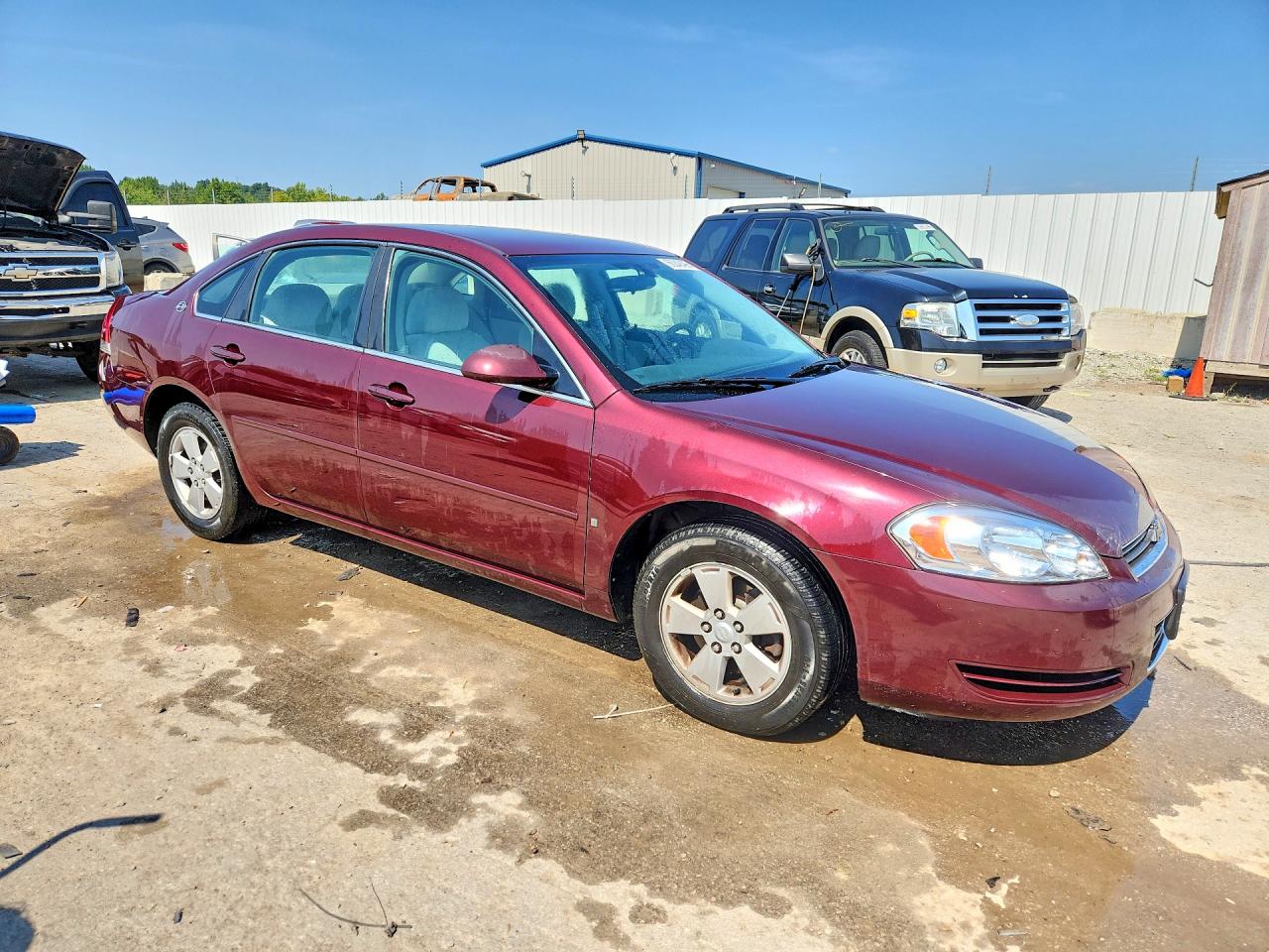 2007 Chevrolet Impala Lt Brown vin: 2G1WT58N979289709