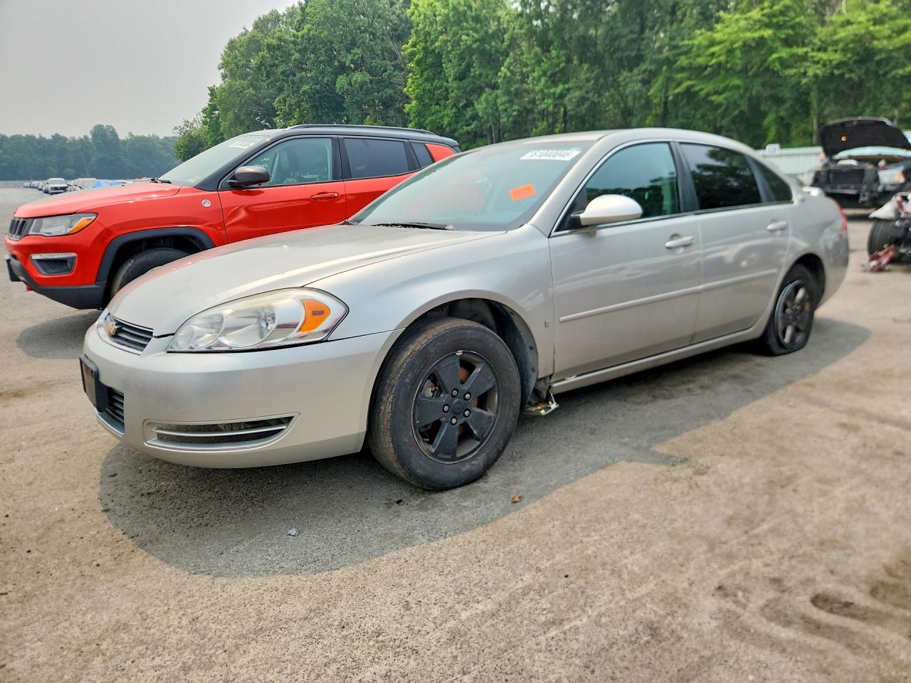 2008 Chevrolet Impala Lt Silver vin: 2G1WT58N989218009
