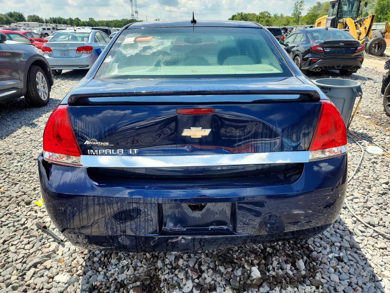 2007 Chevrolet Impala Lt Blue vin: 2G1WT58NX79327111