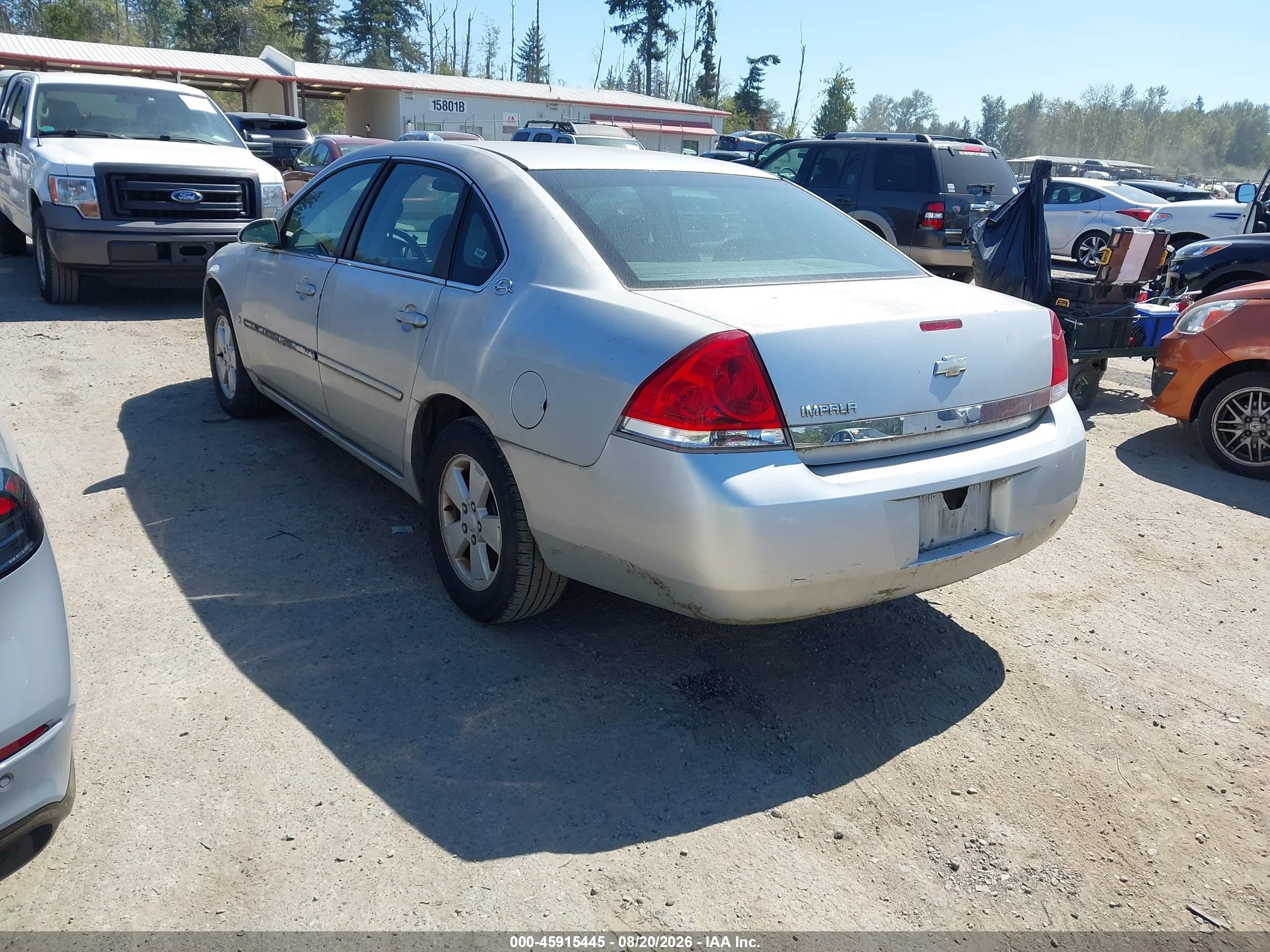 2008 Chevrolet Impala Lt Silver vin: 2G1WT58NX89118436