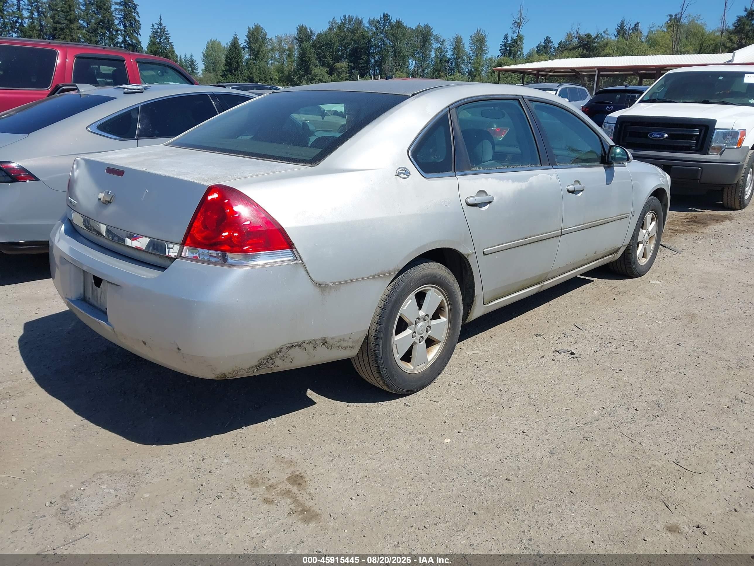2008 Chevrolet Impala Lt Silver vin: 2G1WT58NX89118436