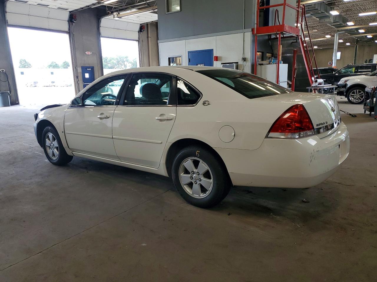2008 Chevrolet Impala Lt White vin: 2G1WT58NX89122907