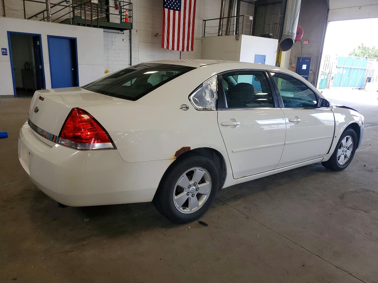 2008 Chevrolet Impala Lt White vin: 2G1WT58NX89122907