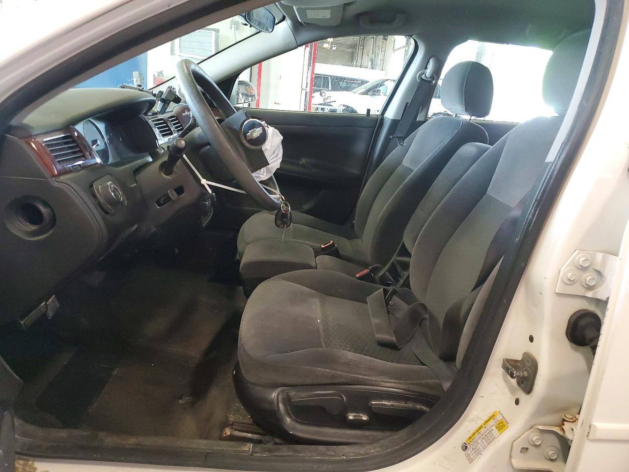 2008 Chevrolet Impala Lt White vin: 2G1WT58NX89122907