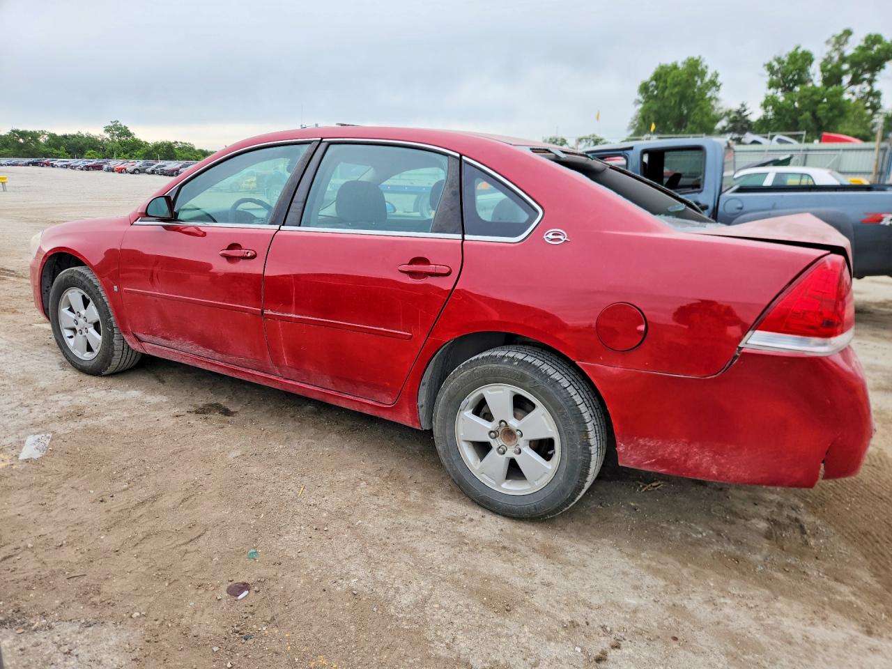 2008 Chevrolet Impala Lt Red vin: 2G1WT58NX89140596