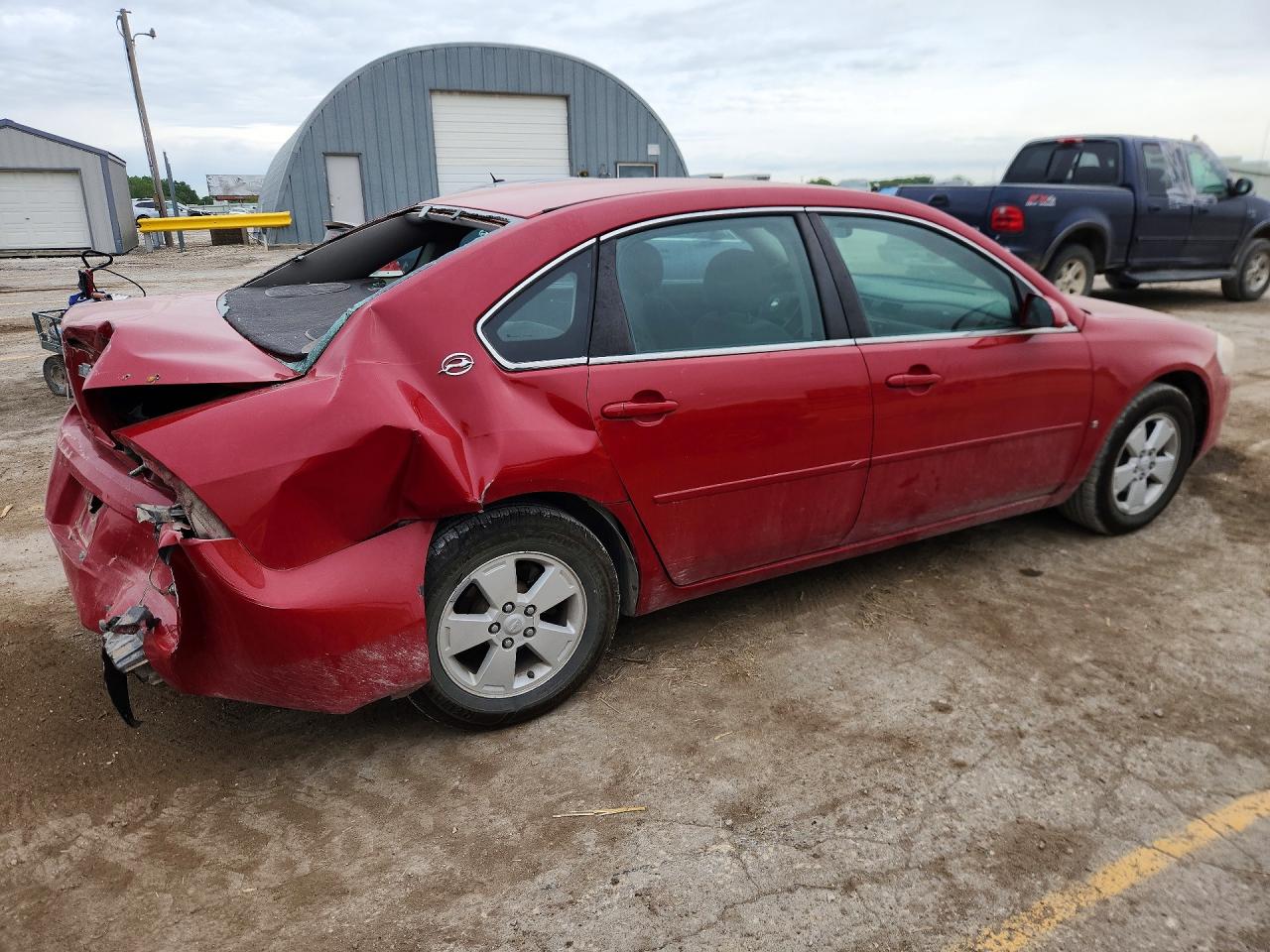 2008 Chevrolet Impala Lt Red vin: 2G1WT58NX89140596