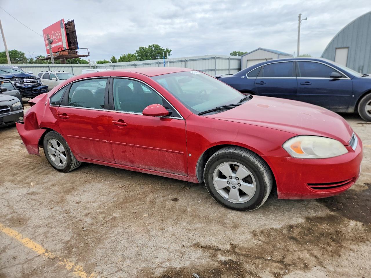 2008 Chevrolet Impala Lt Red vin: 2G1WT58NX89140596