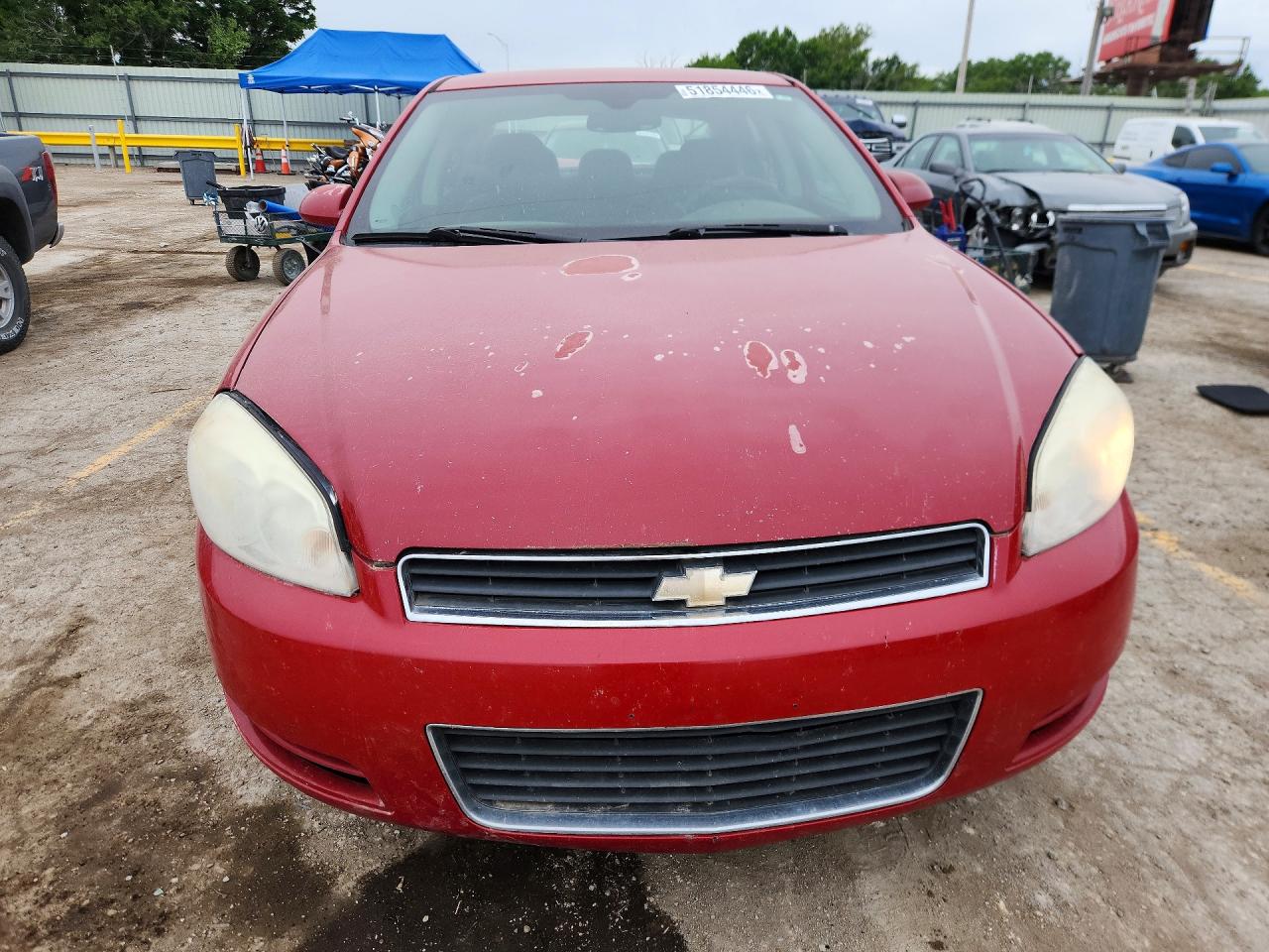 2008 Chevrolet Impala Lt Red vin: 2G1WT58NX89140596