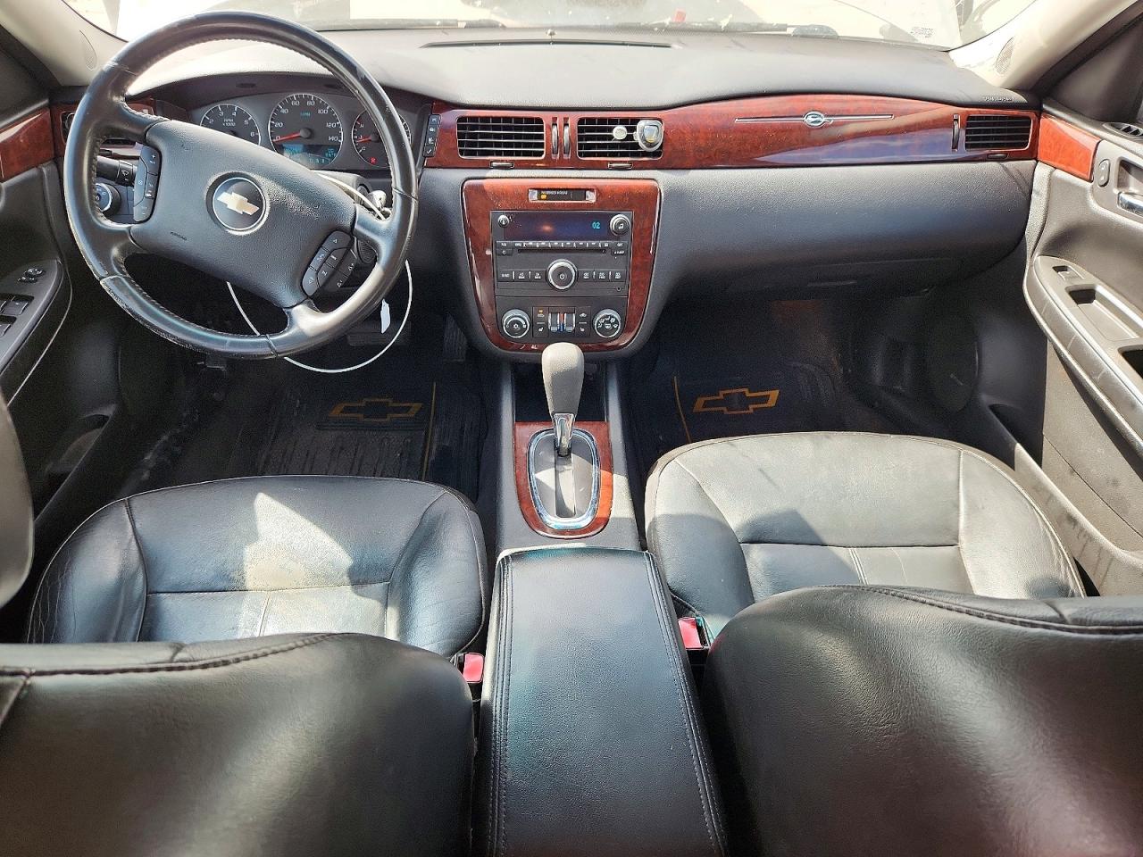 2009 Chevrolet Impala Ltz White vin: 2G1WU57M091200262