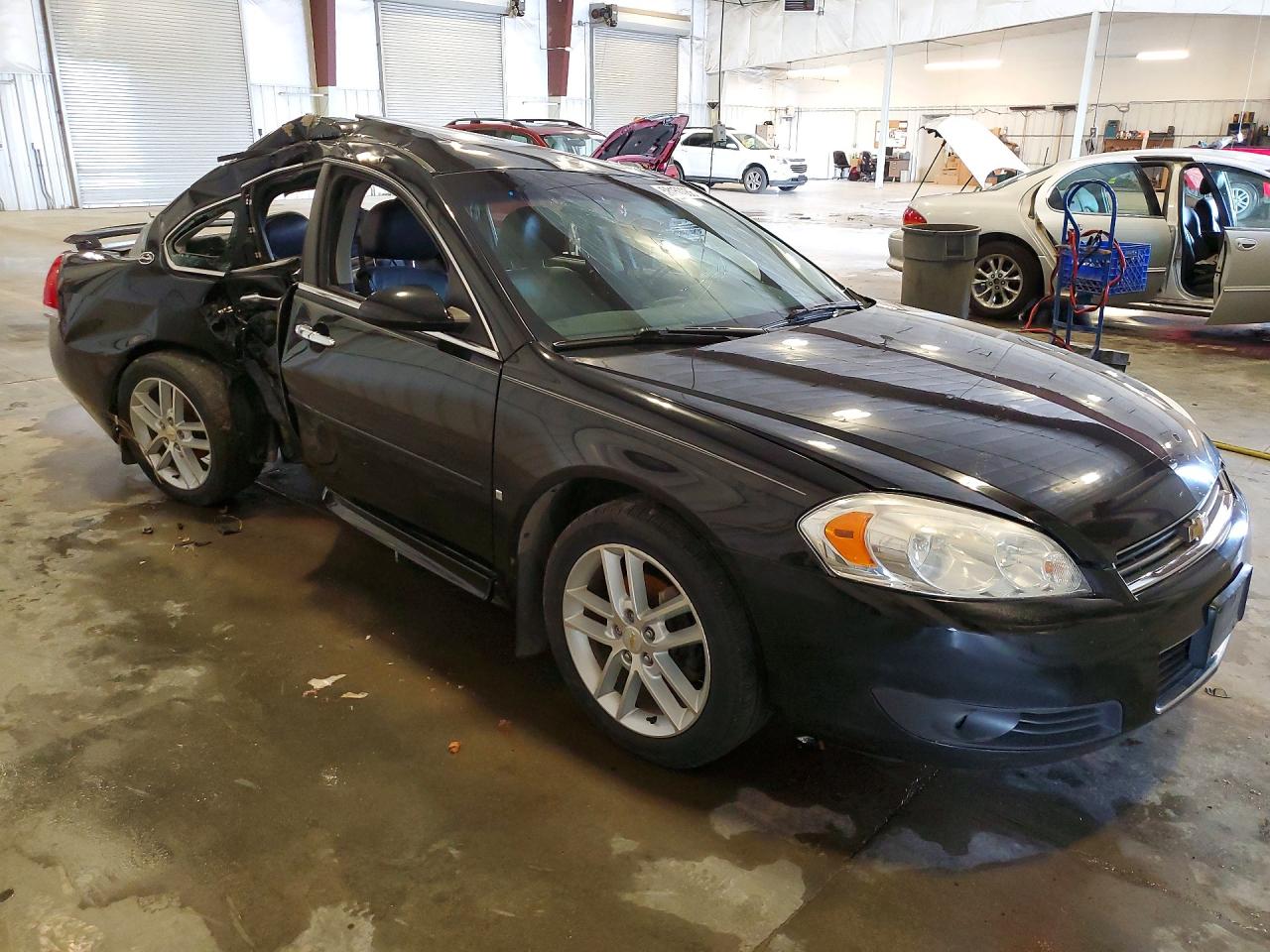 2009 Chevrolet Impala Ltz Black vin: 2G1WU57M291190902