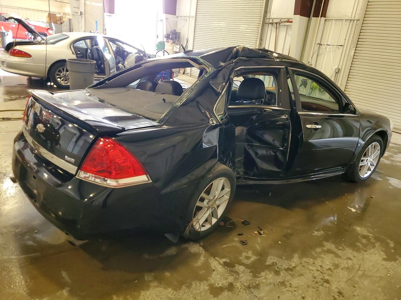 2009 Chevrolet Impala Ltz Black vin: 2G1WU57M291190902