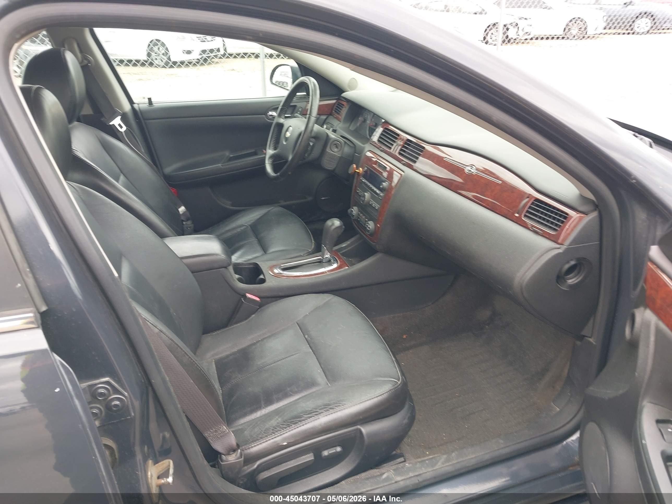 2009 Chevrolet Impala Ltz Gray vin: 2G1WU57M291201655
