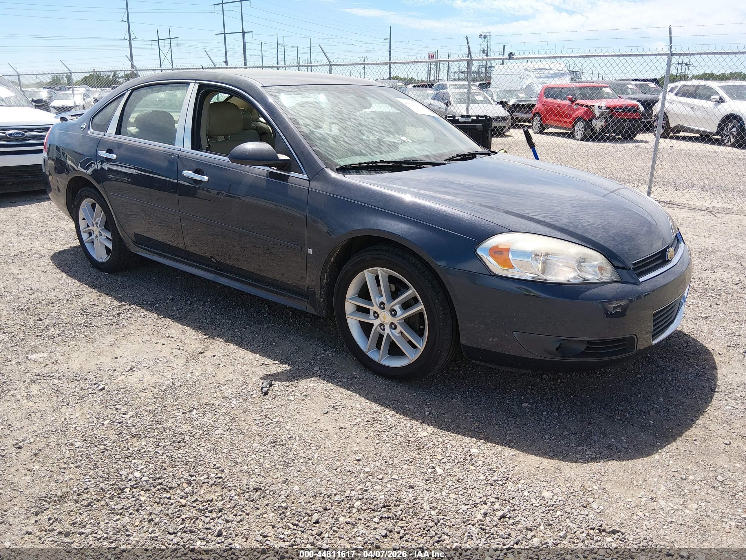 2009 Chevrolet Impala Ltz Gray vin: 2G1WU57M391141305