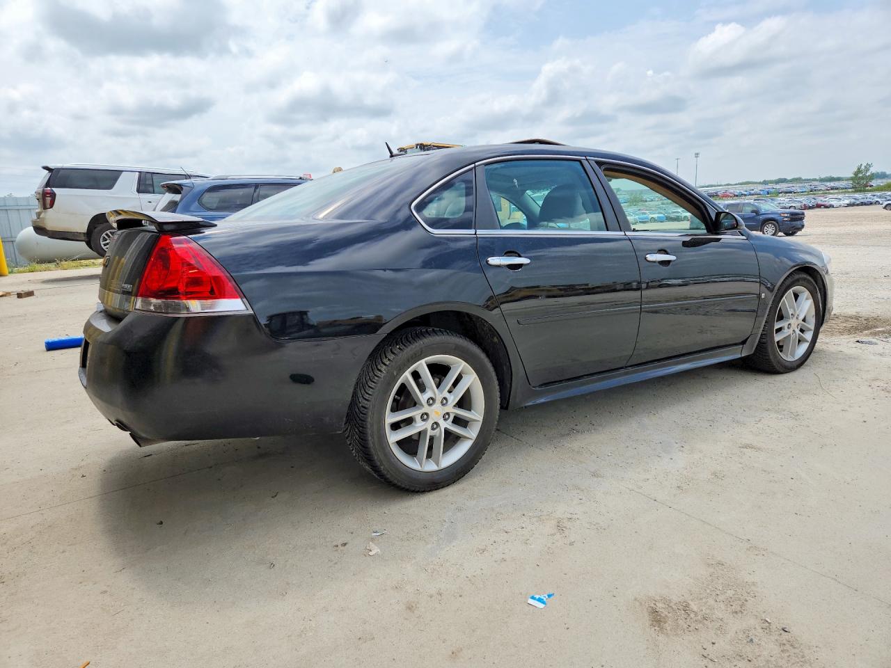 2009 Chevrolet Impala Ltz Черный vin: 2G1WU57M391183215