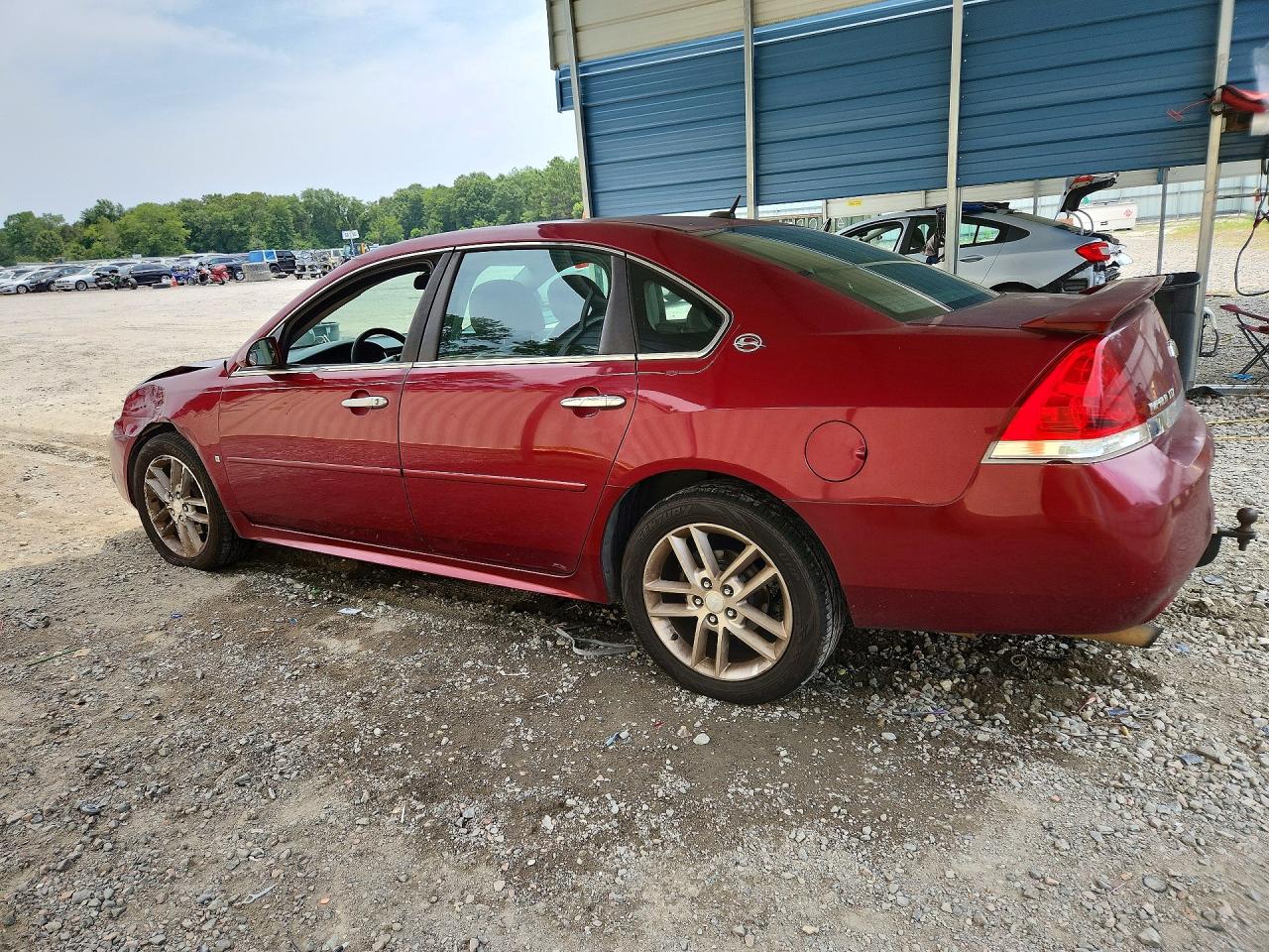 2009 Chevrolet Impala Ltz Красный vin: 2G1WU57M591116728