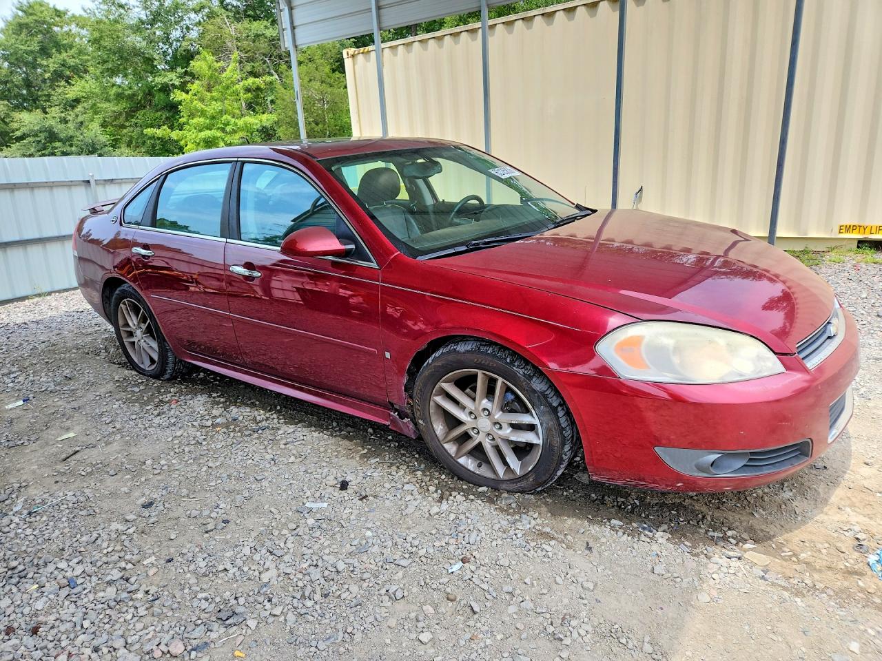2009 Chevrolet Impala Ltz Красный vin: 2G1WU57M591116728