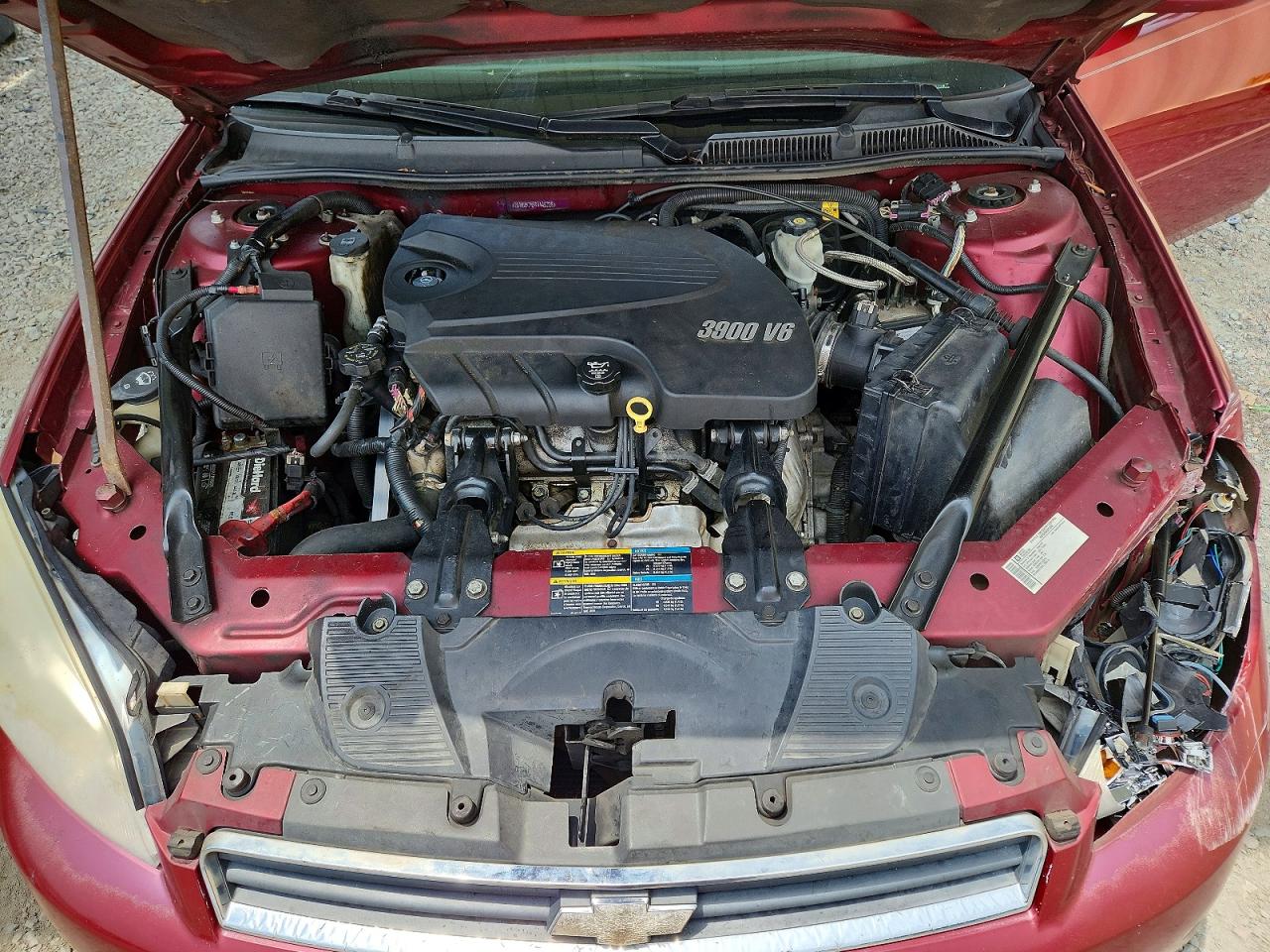 2009 Chevrolet Impala Ltz Красный vin: 2G1WU57M591116728