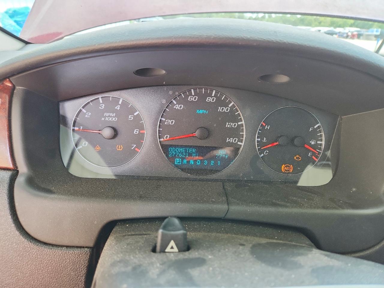 2009 Chevrolet Impala Ltz Красный vin: 2G1WU57M591116728