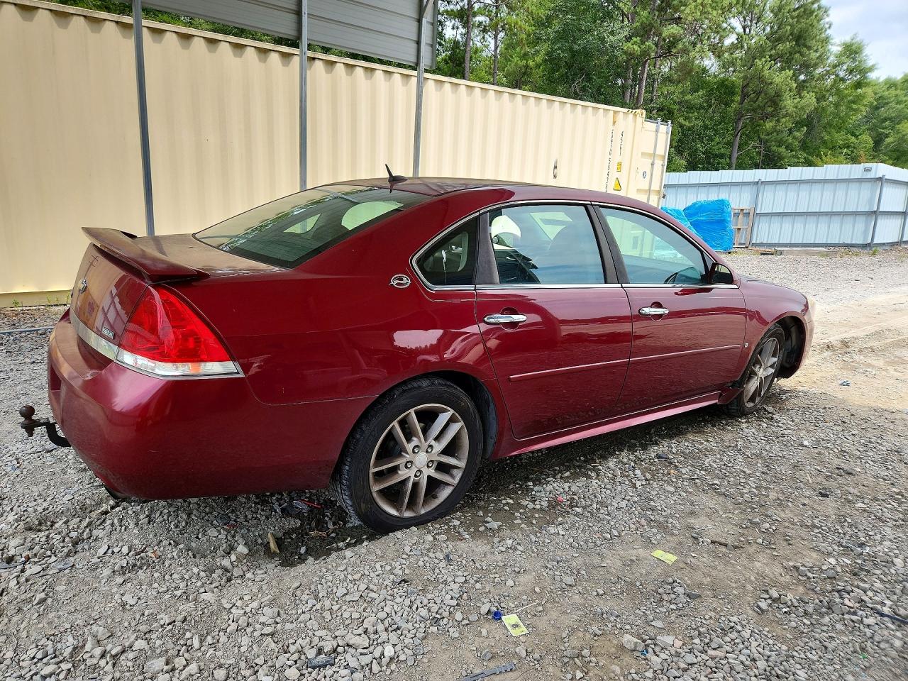 2009 Chevrolet Impala Ltz Красный vin: 2G1WU57M591116728