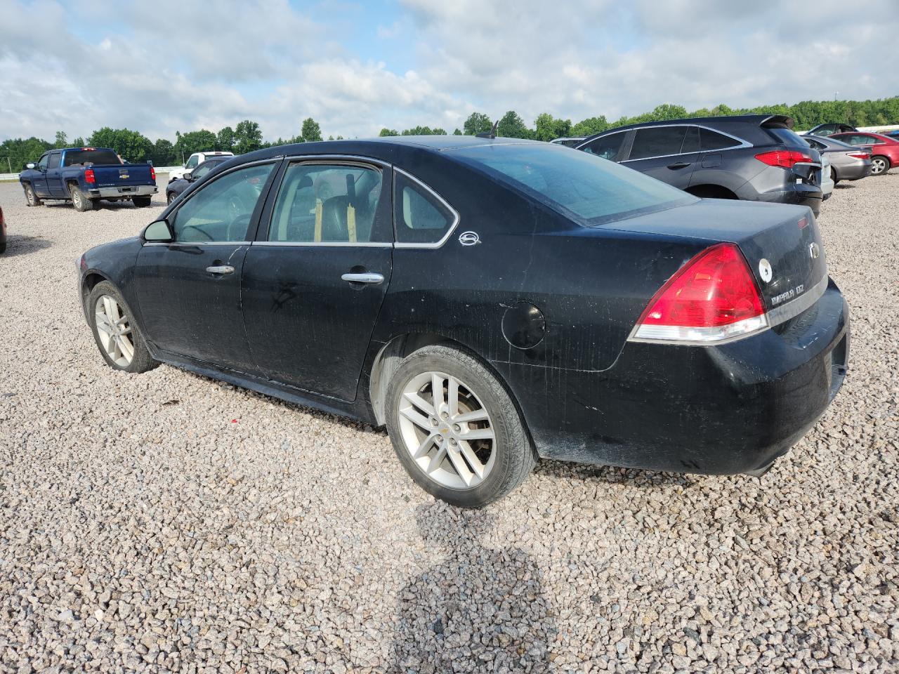 2009 Chevrolet Impala Ltz Black vin: 2G1WU57M591300230