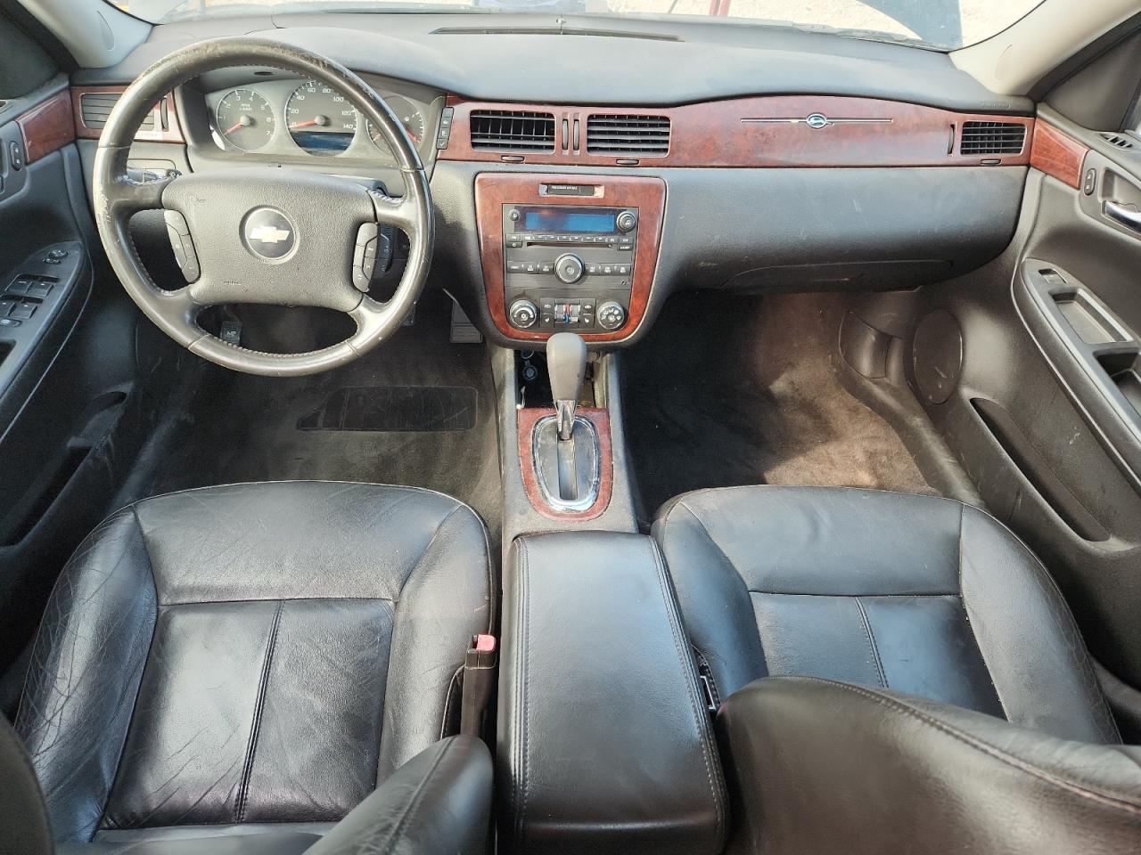 2009 Chevrolet Impala Ltz Black vin: 2G1WU57M591300230