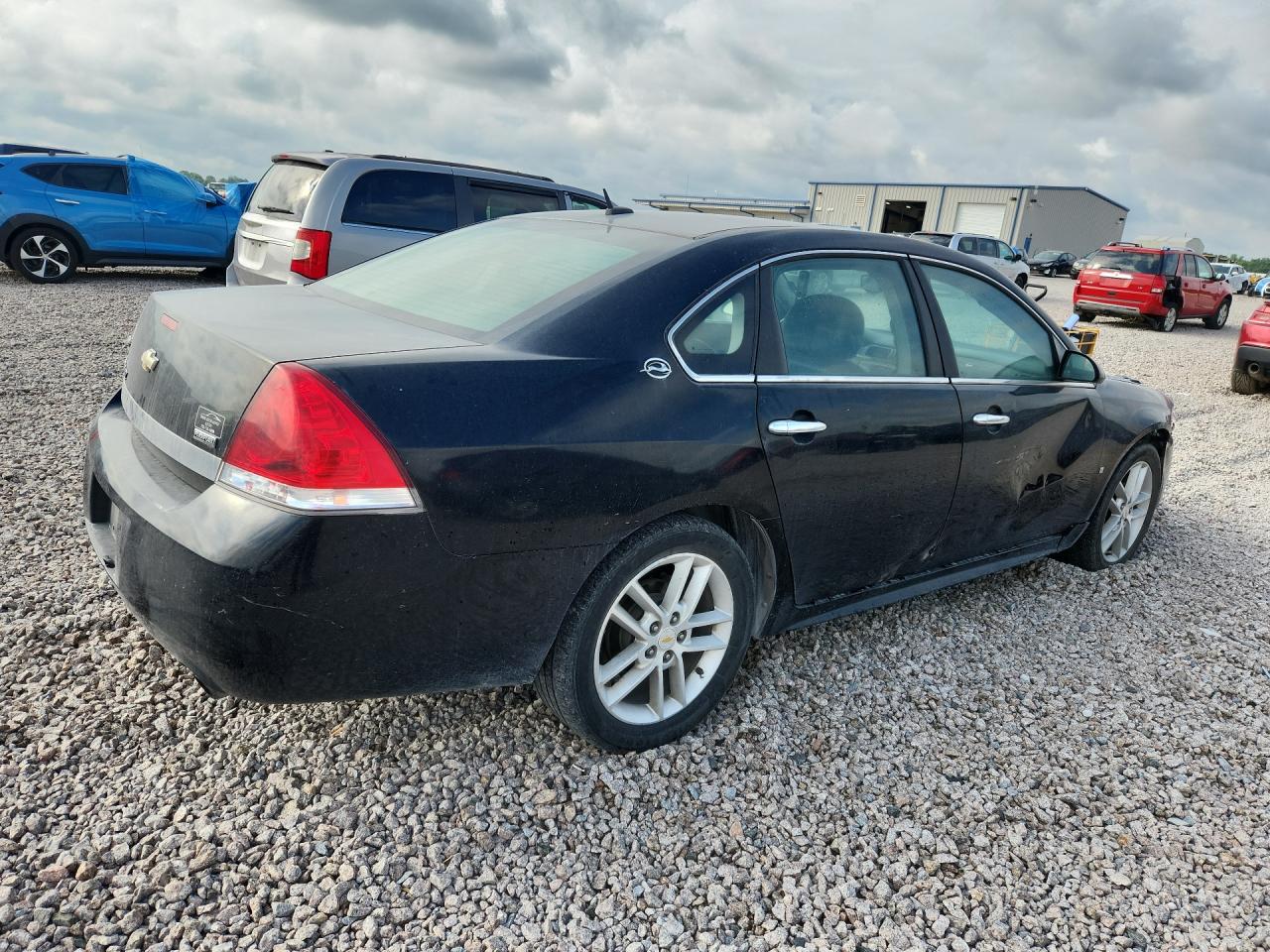2009 Chevrolet Impala Ltz Black vin: 2G1WU57M591300230