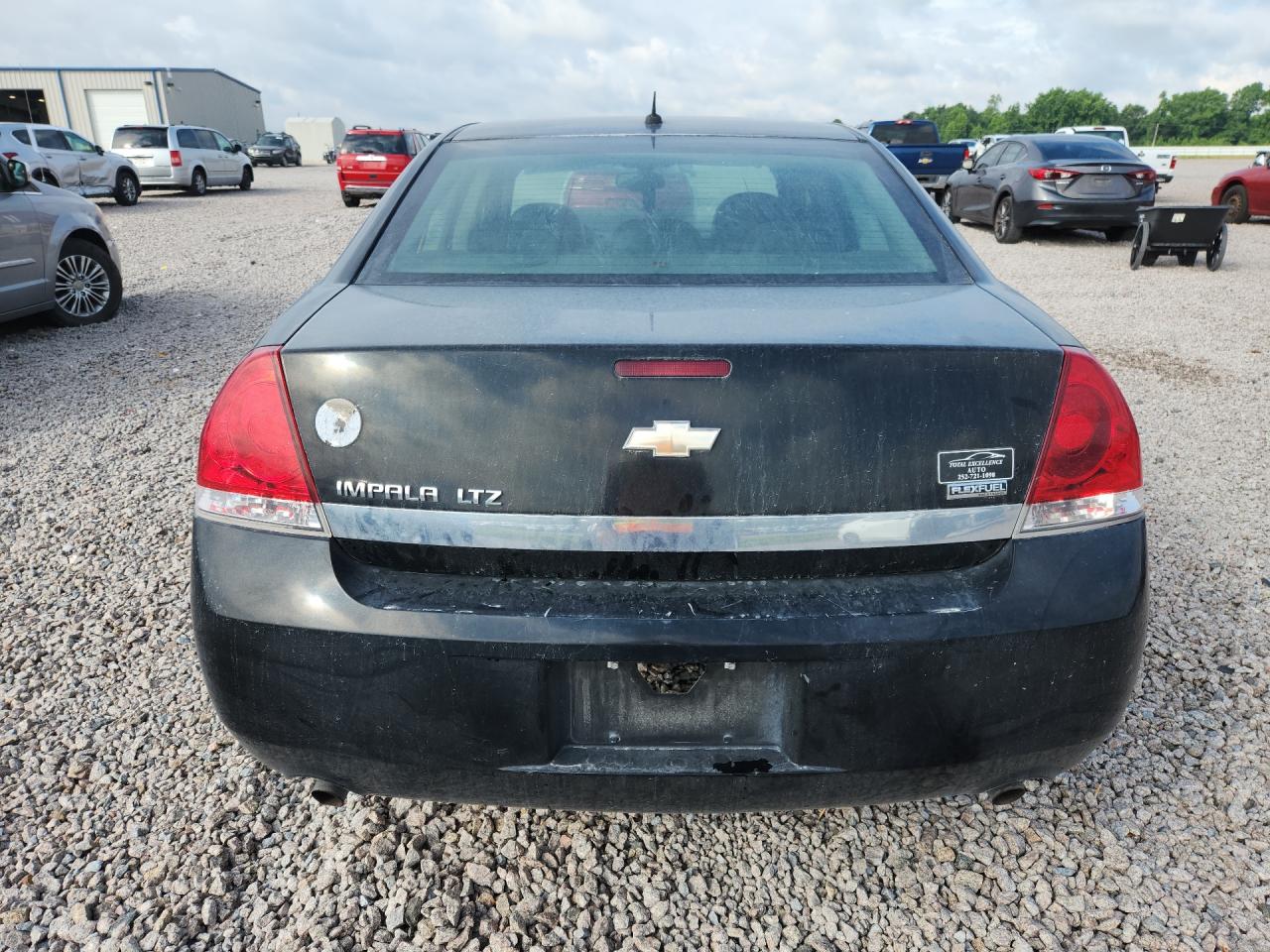 2009 Chevrolet Impala Ltz Black vin: 2G1WU57M591300230