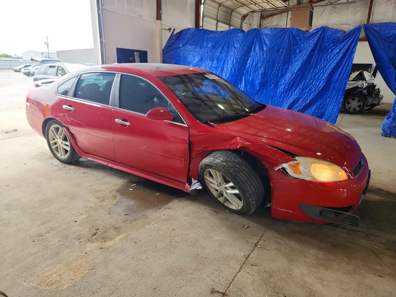2009 Chevrolet Impala Red vin: 2G1WU57M891284234