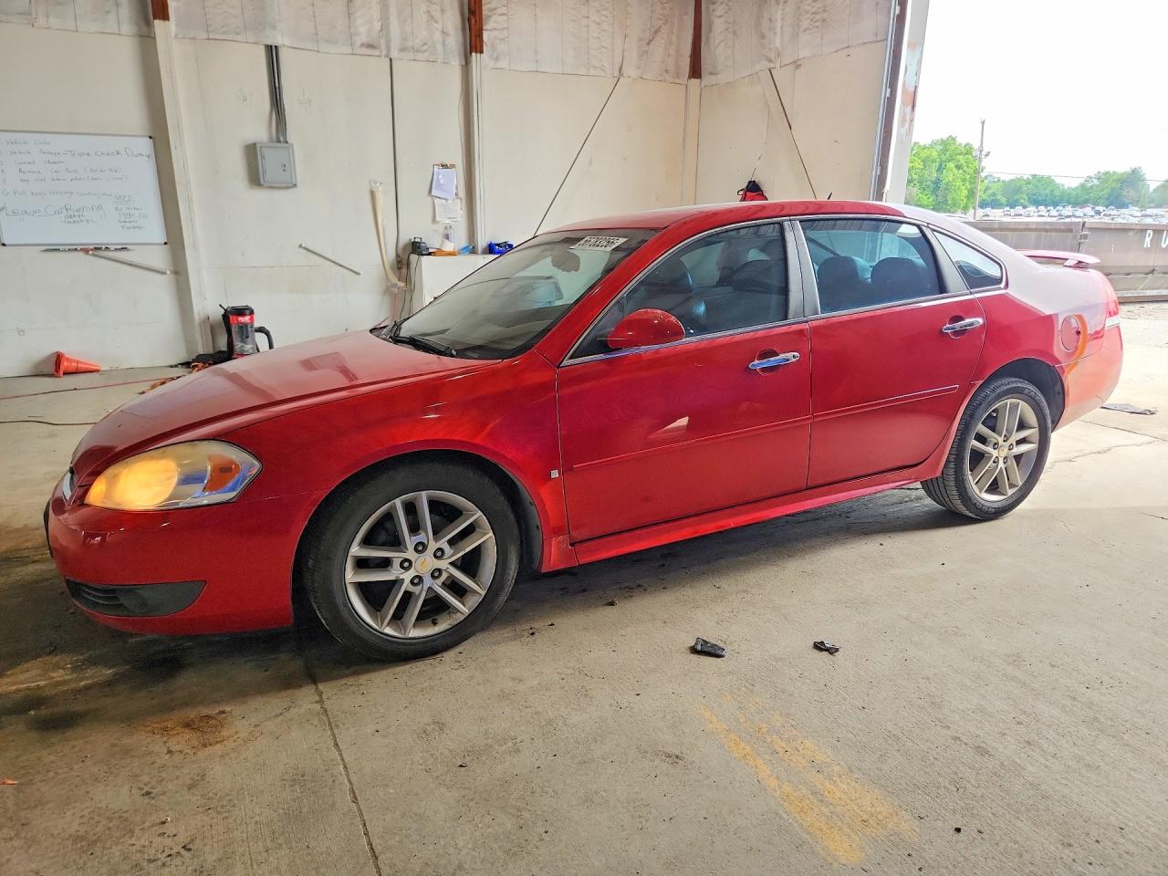 2009 Chevrolet Impala Red vin: 2G1WU57M891284234