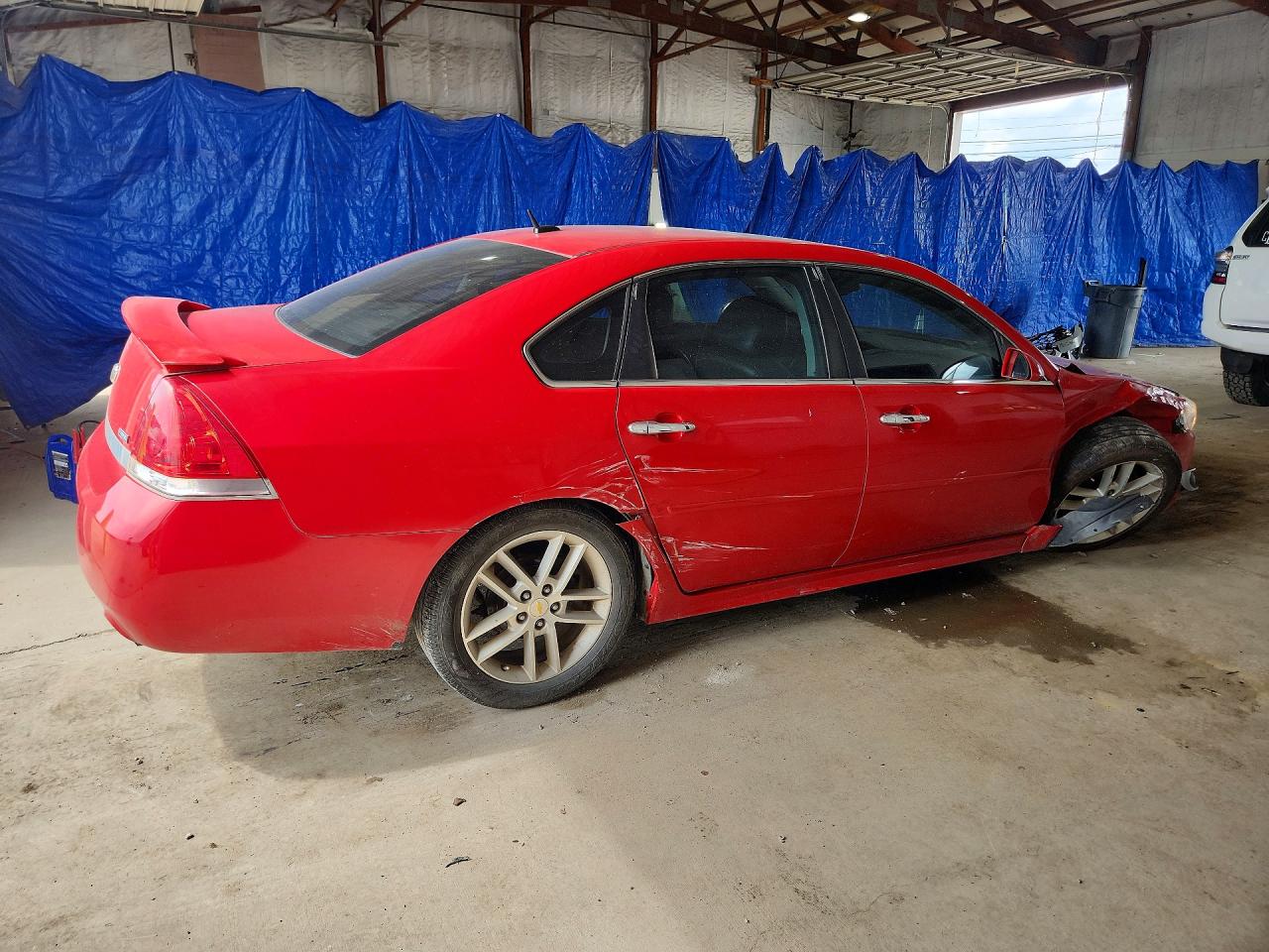 2009 Chevrolet Impala Red vin: 2G1WU57M891284234