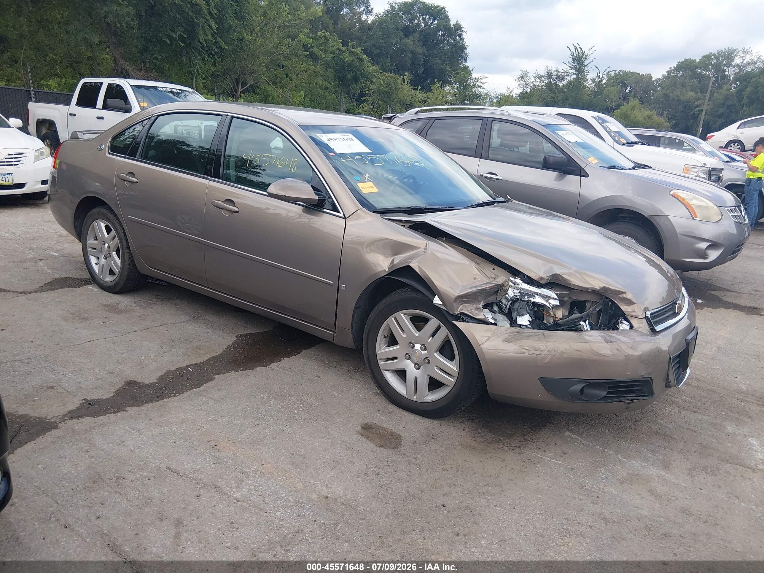 2006 Chevrolet Impala Ltz Brown vin: 2G1WU581069377637