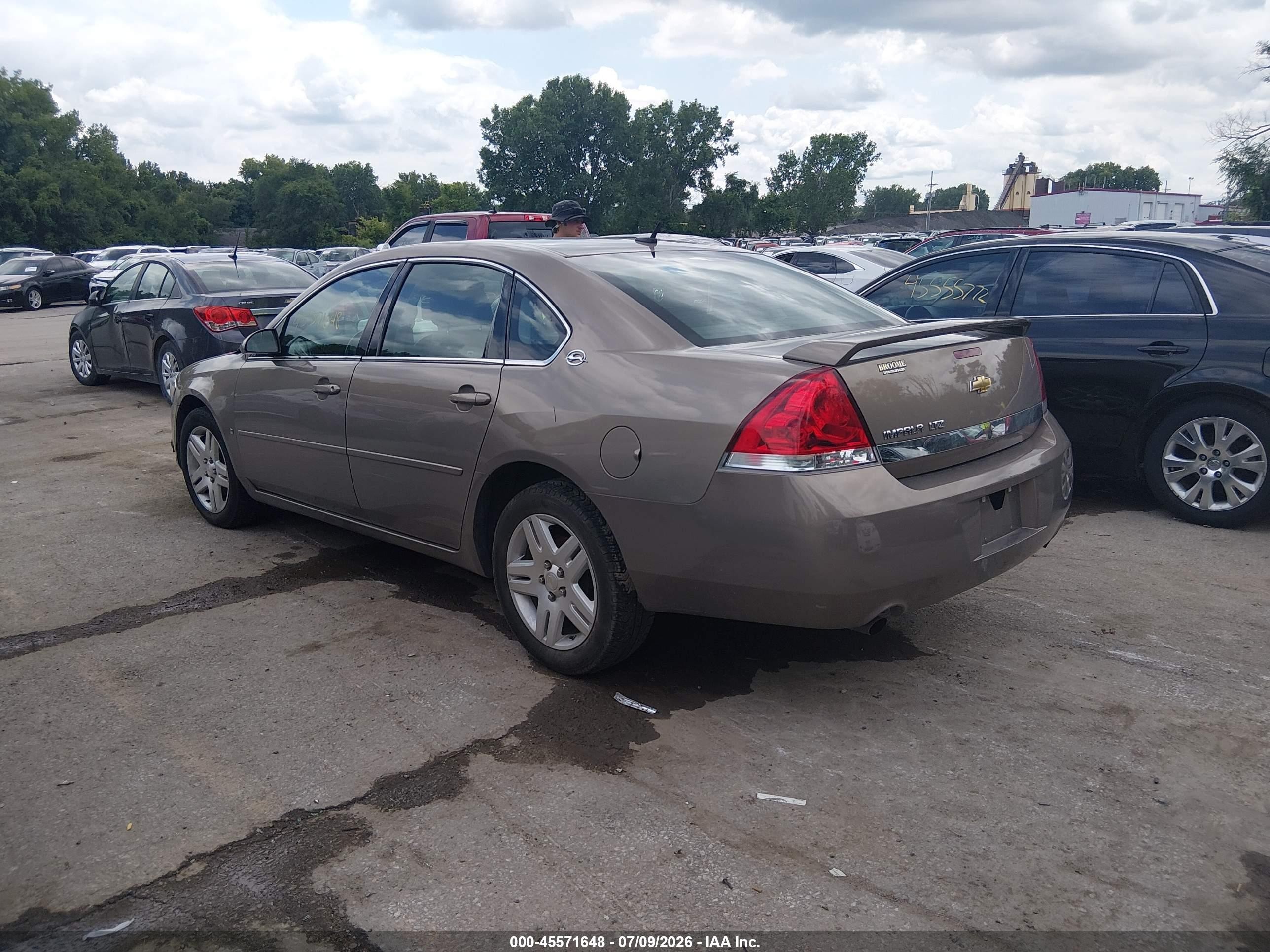 2006 Chevrolet Impala Ltz Brown vin: 2G1WU581069377637