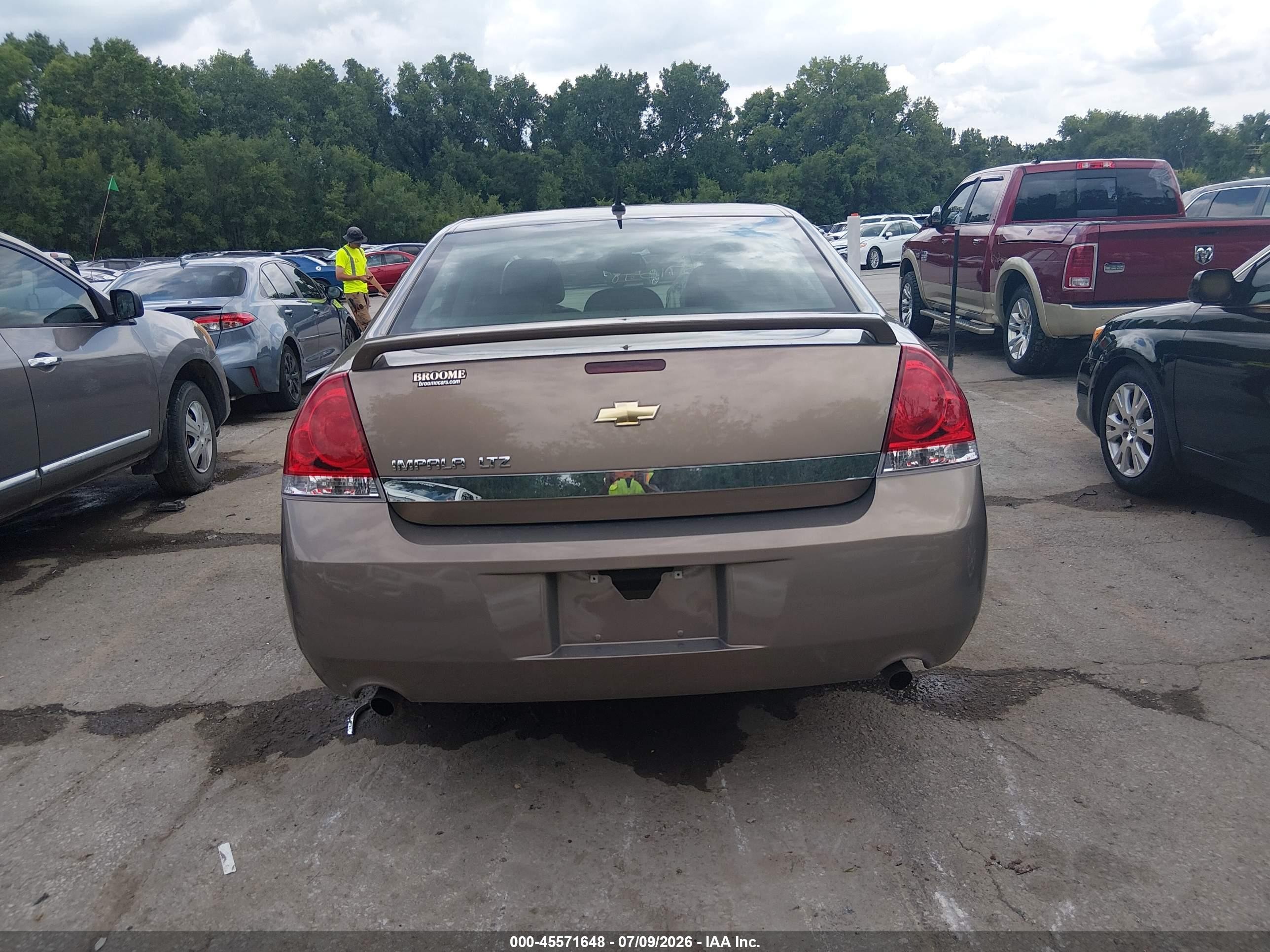 2006 Chevrolet Impala Ltz Brown vin: 2G1WU581069377637