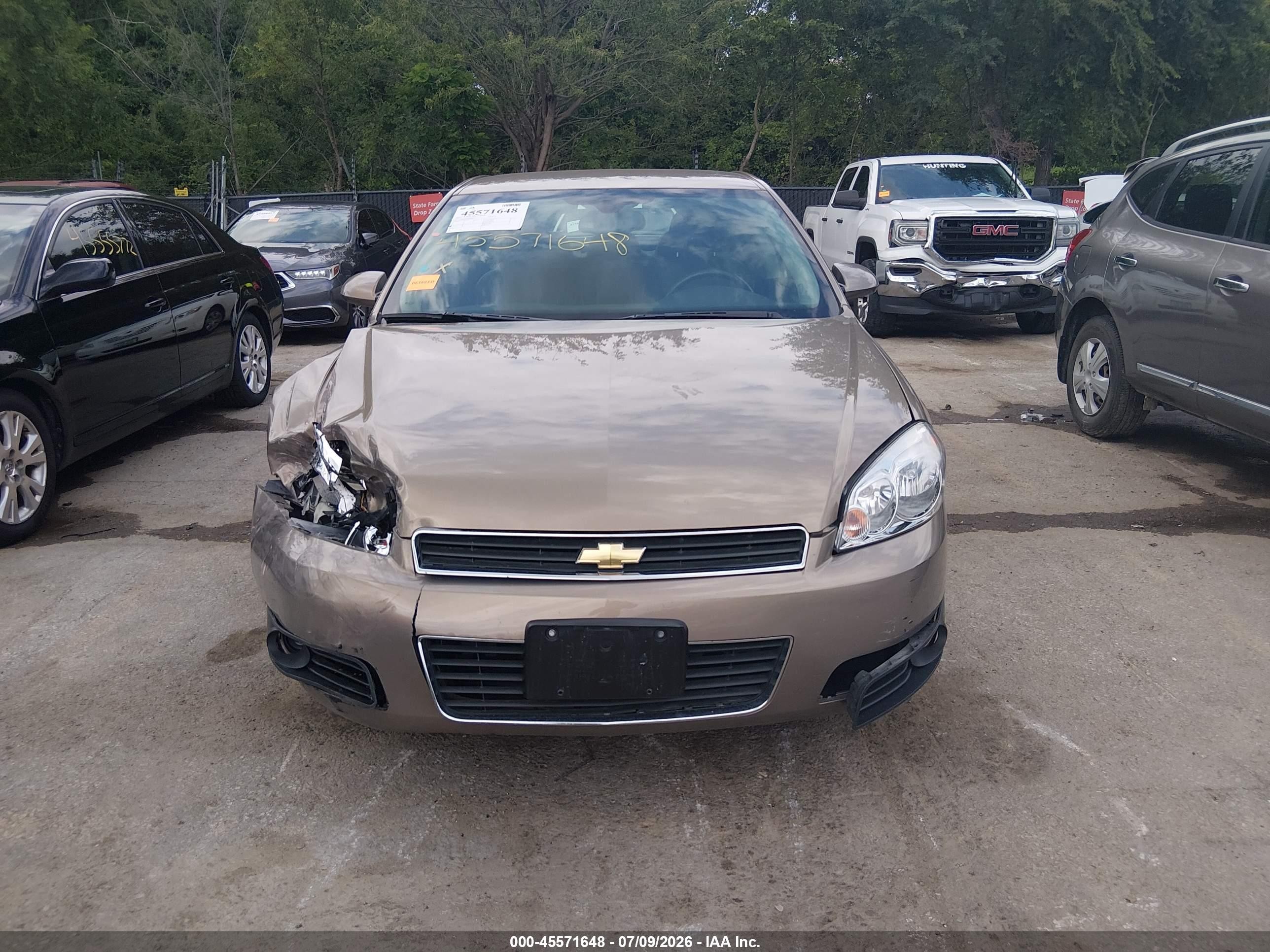2006 Chevrolet Impala Ltz Brown vin: 2G1WU581069377637