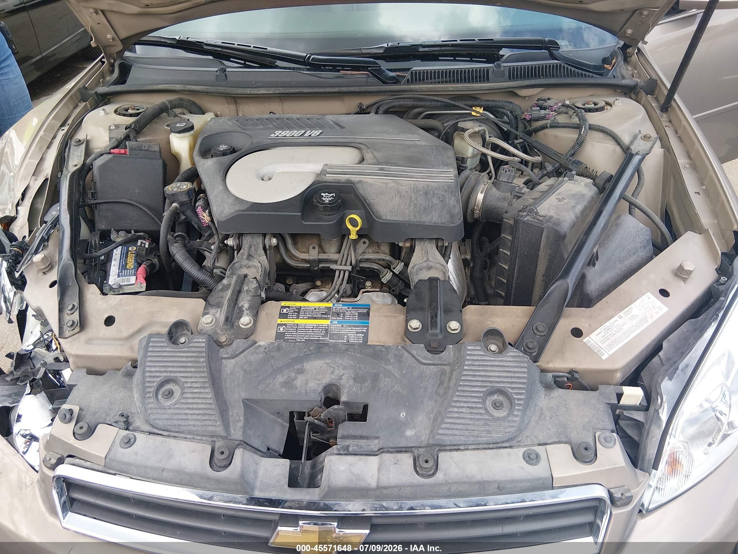 2006 Chevrolet Impala Ltz Brown vin: 2G1WU581069377637