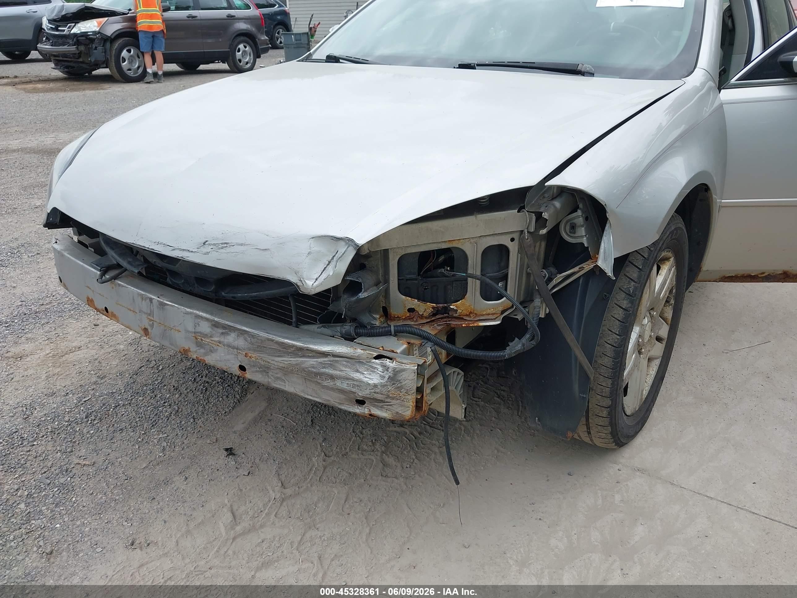 2006 Chevrolet Impala Ltz Gray vin: 2G1WU581469258909