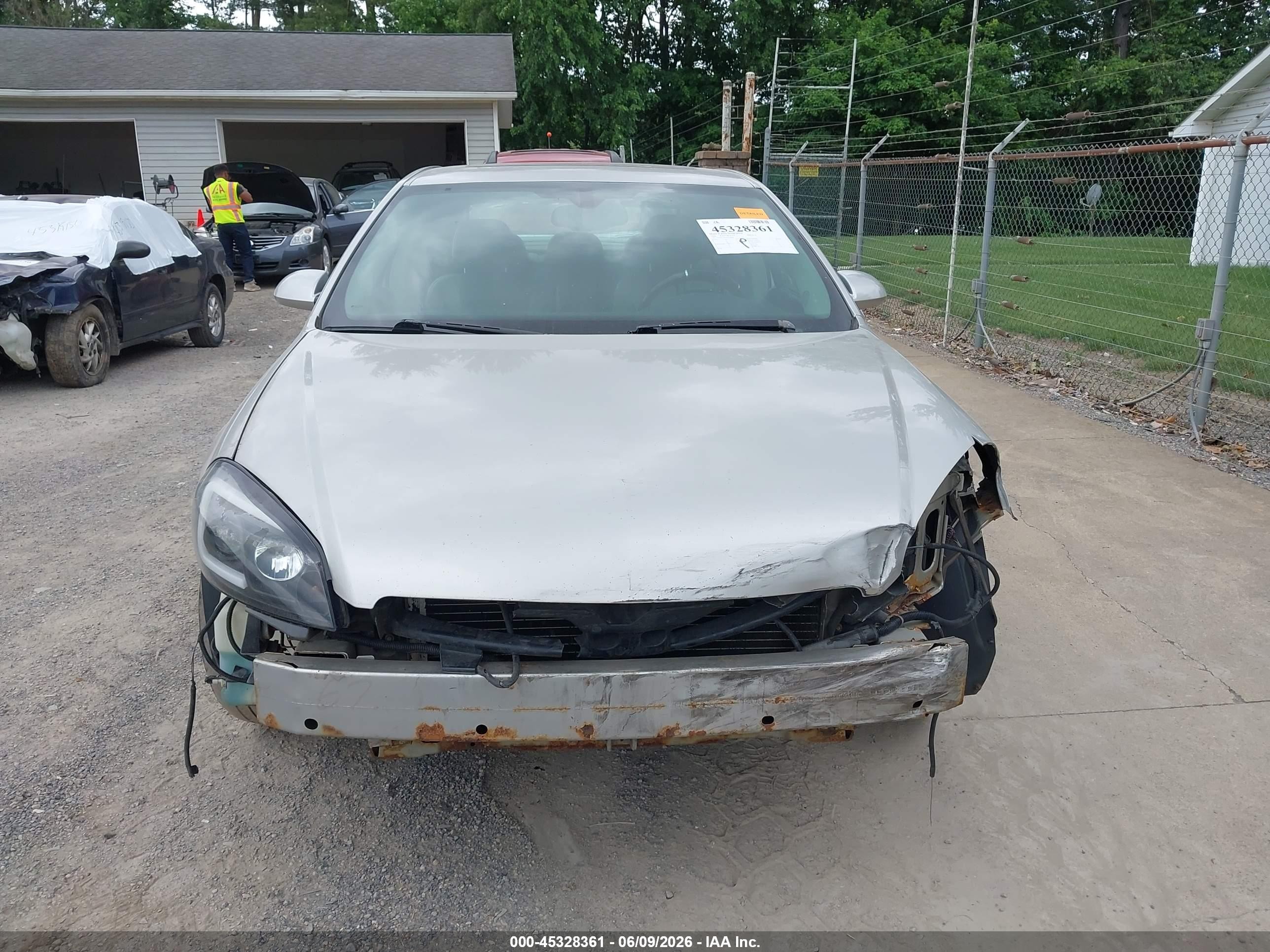 2006 Chevrolet Impala Ltz Gray vin: 2G1WU581469258909