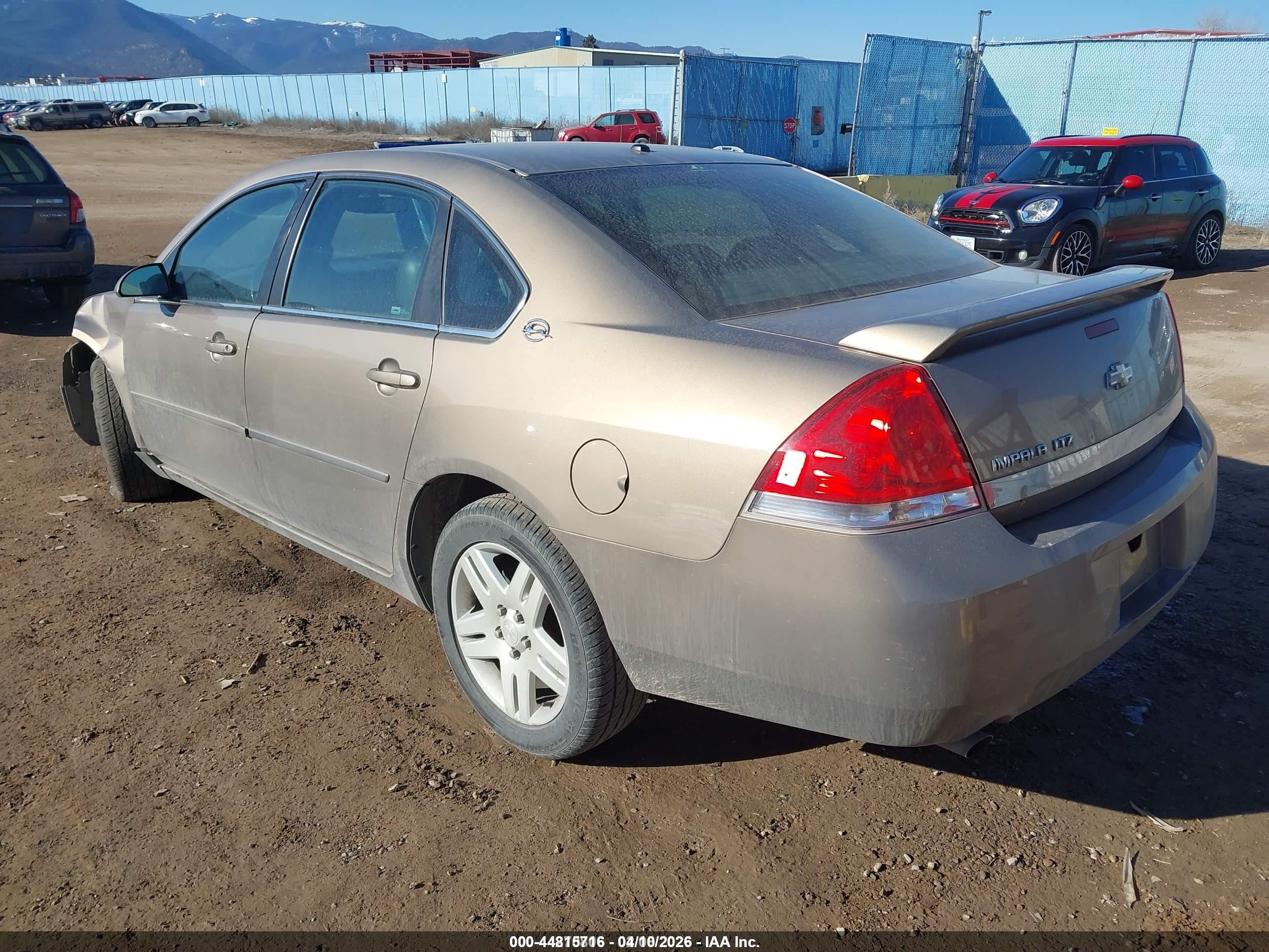 2006 Chevrolet Impala Ltz Gold vin: 2G1WU581669284265