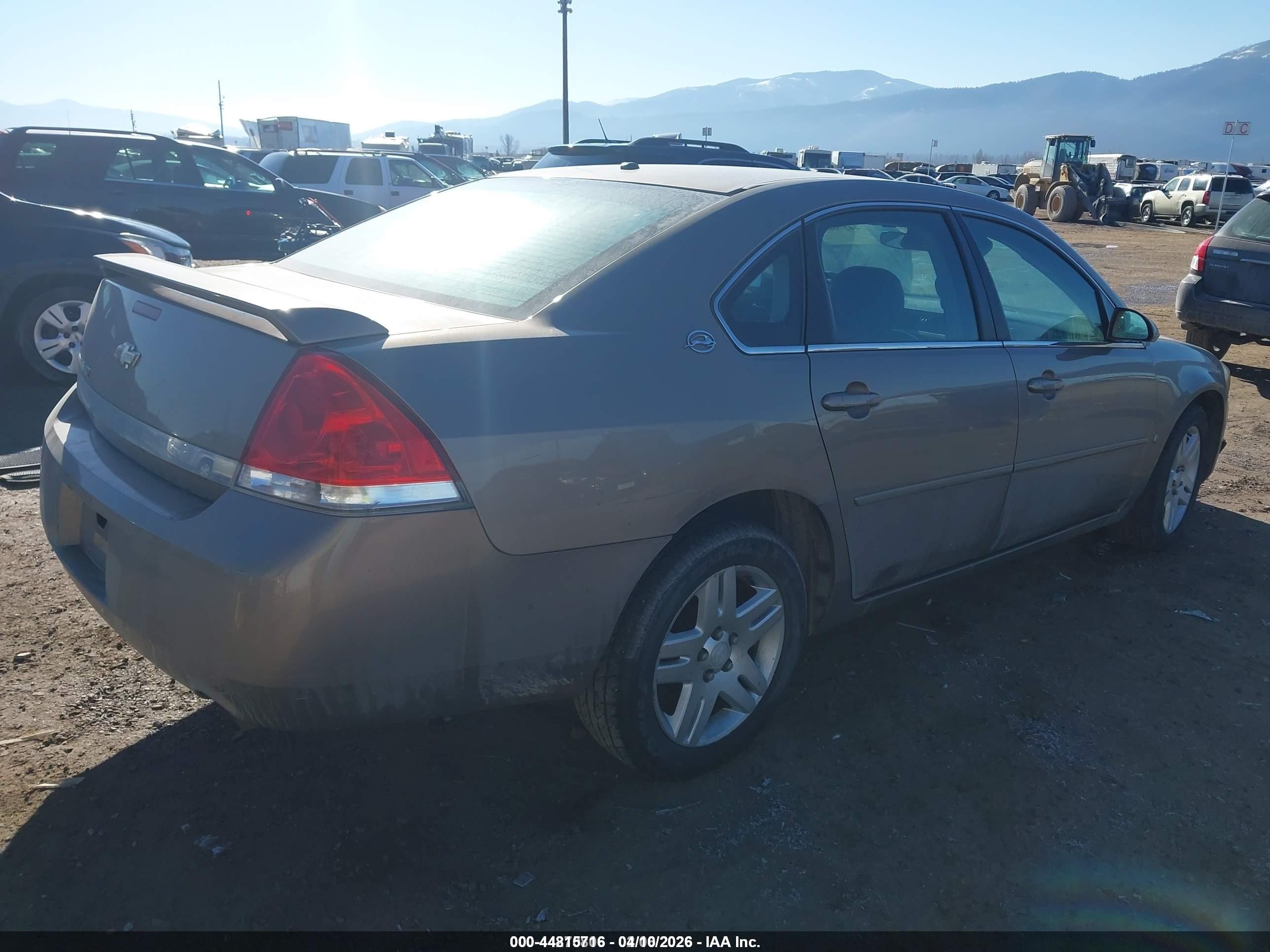 2006 Chevrolet Impala Ltz Gold vin: 2G1WU581669284265