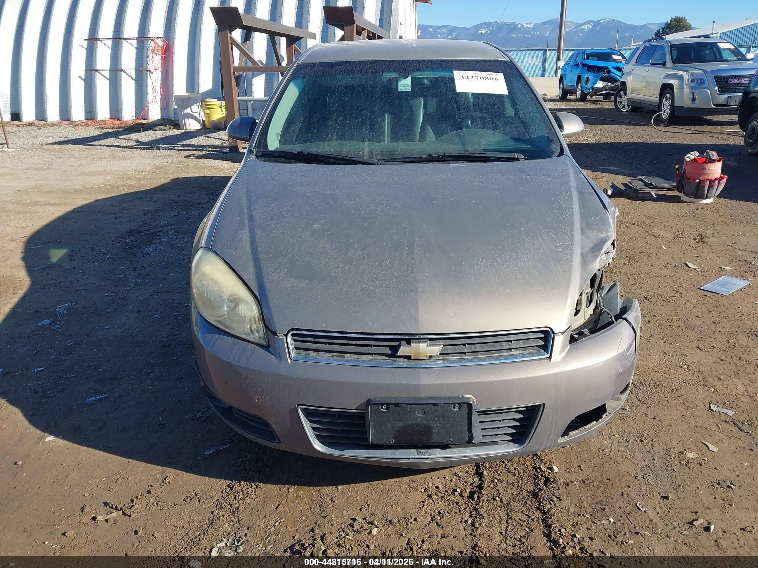 2006 Chevrolet Impala Ltz Gold vin: 2G1WU581669284265