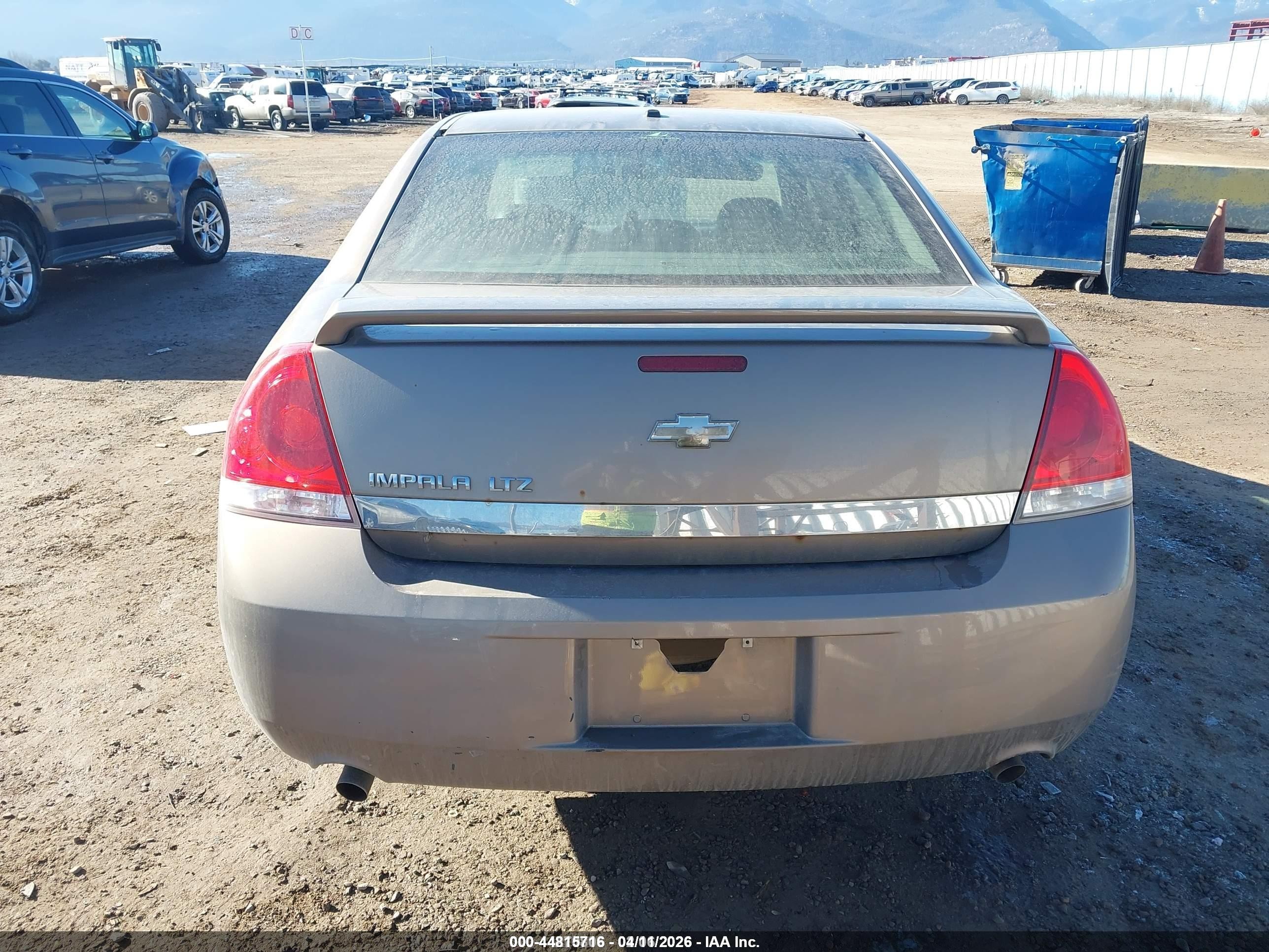2006 Chevrolet Impala Ltz Gold vin: 2G1WU581669284265