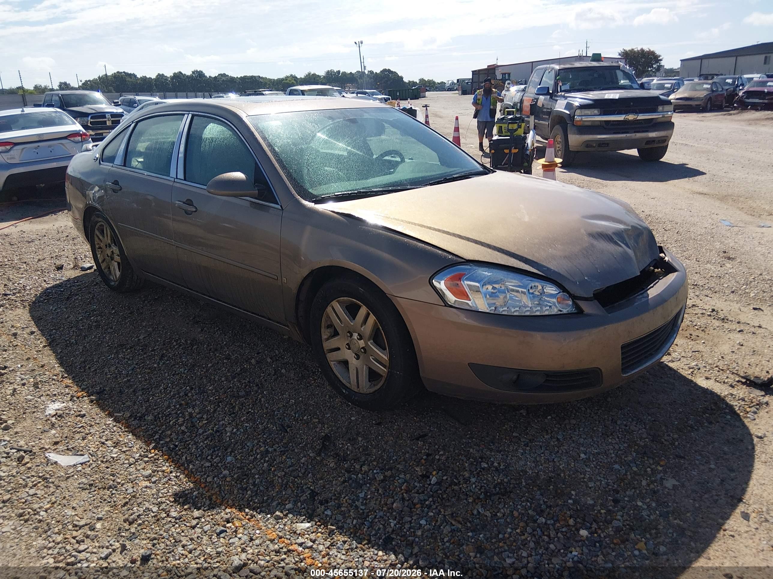 2006 Chevrolet Impala Ltz Gold vin: 2G1WU581769244874