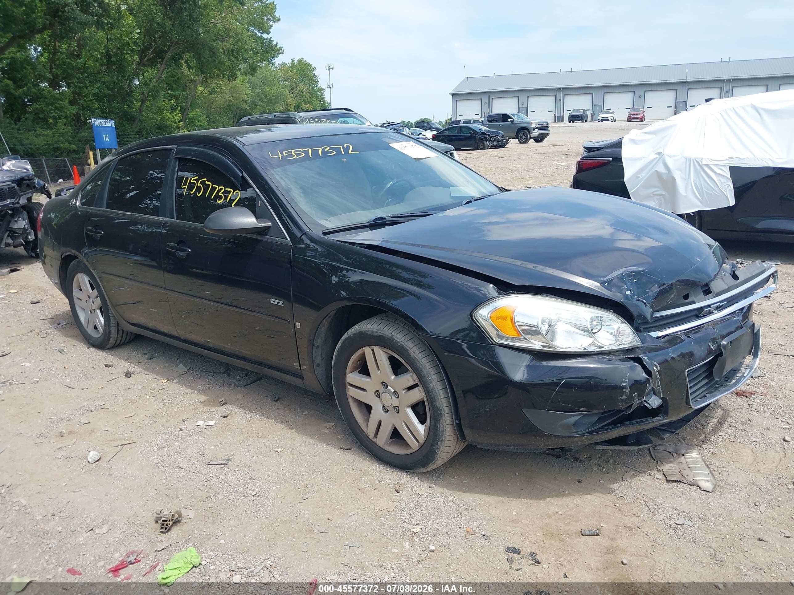 2006 Chevrolet Impala Ltz Black vin: 2G1WU581869408519